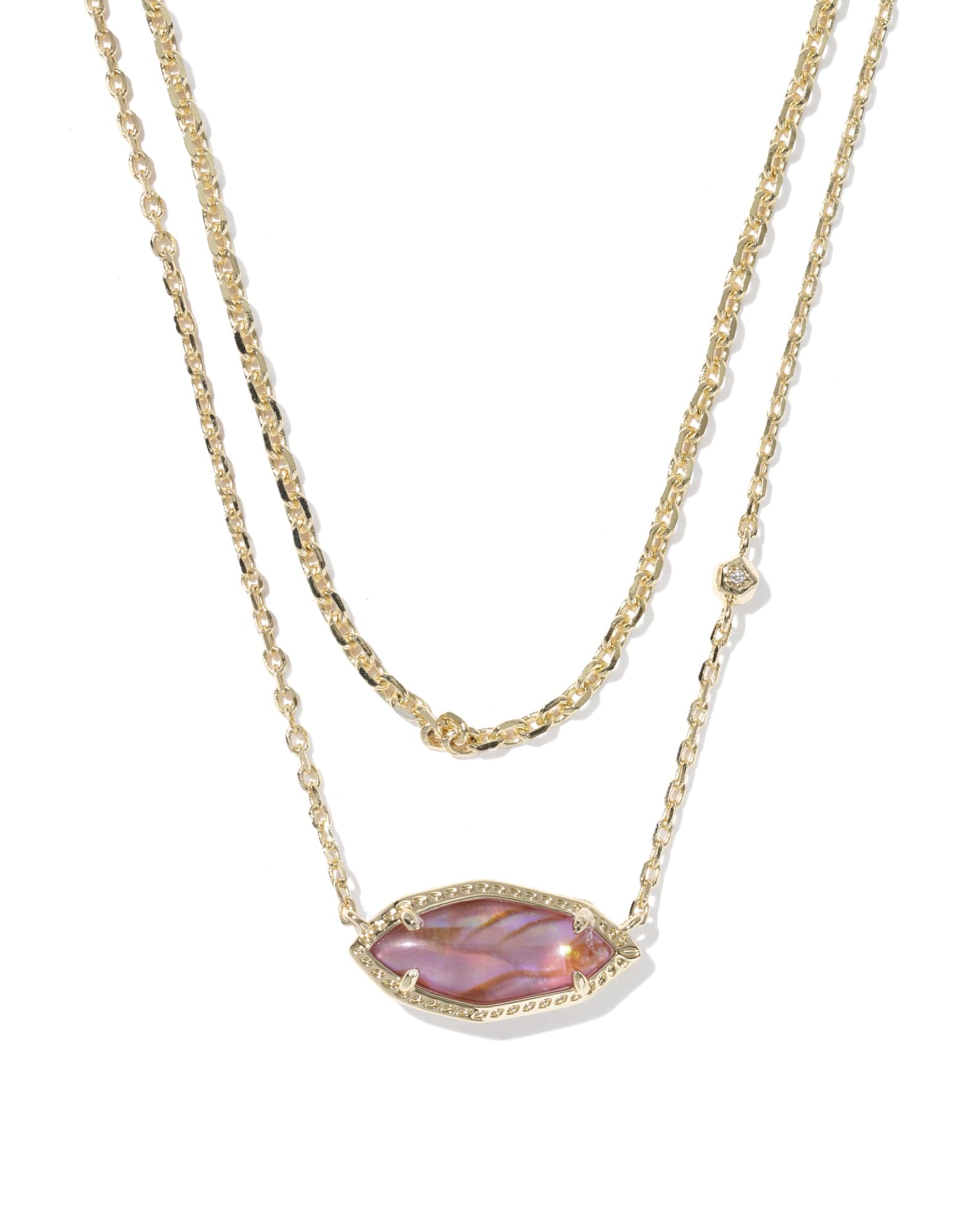 Ophelia Multi Gold Strand Necklace