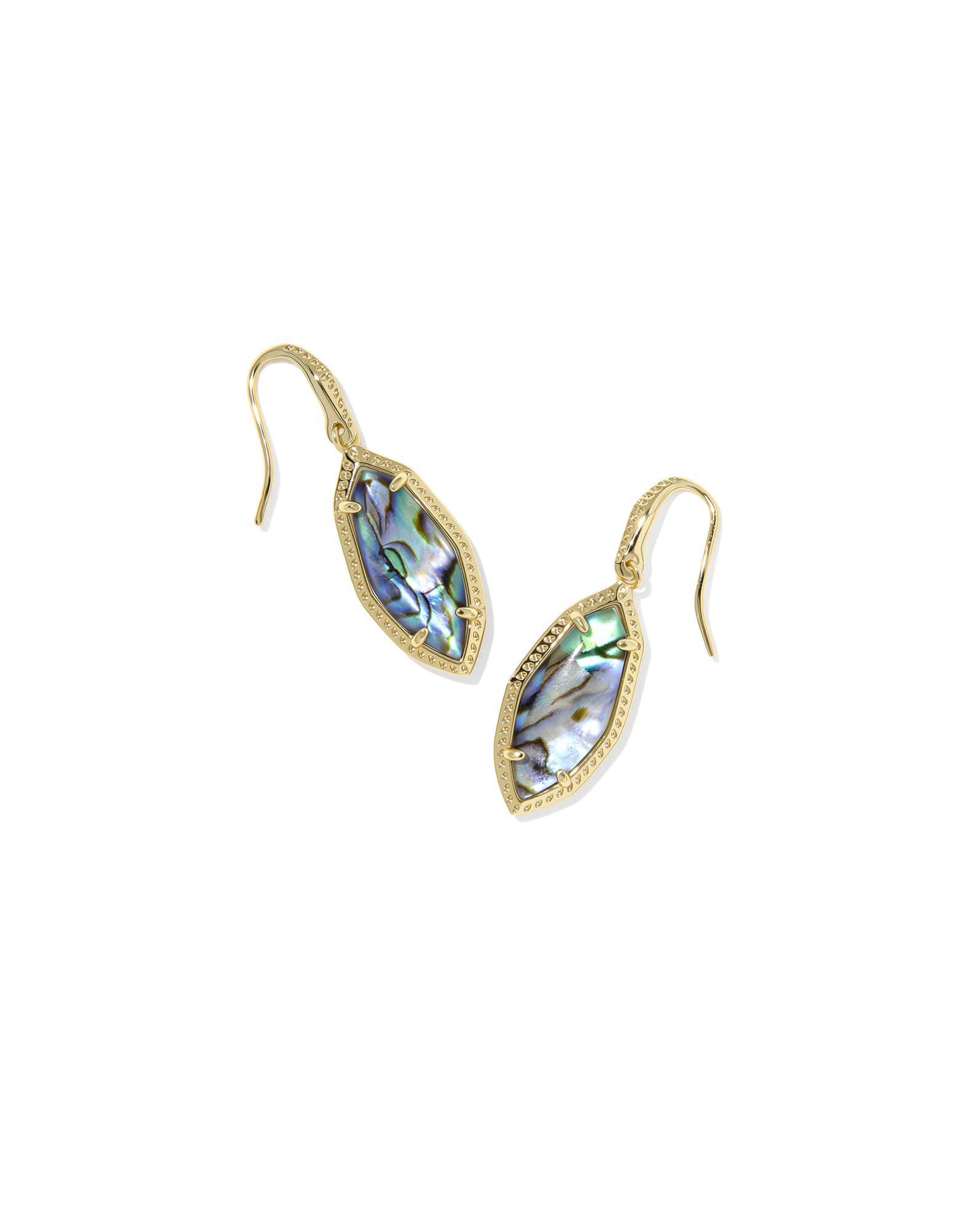 Ophelia Gold Small Drop Earrings