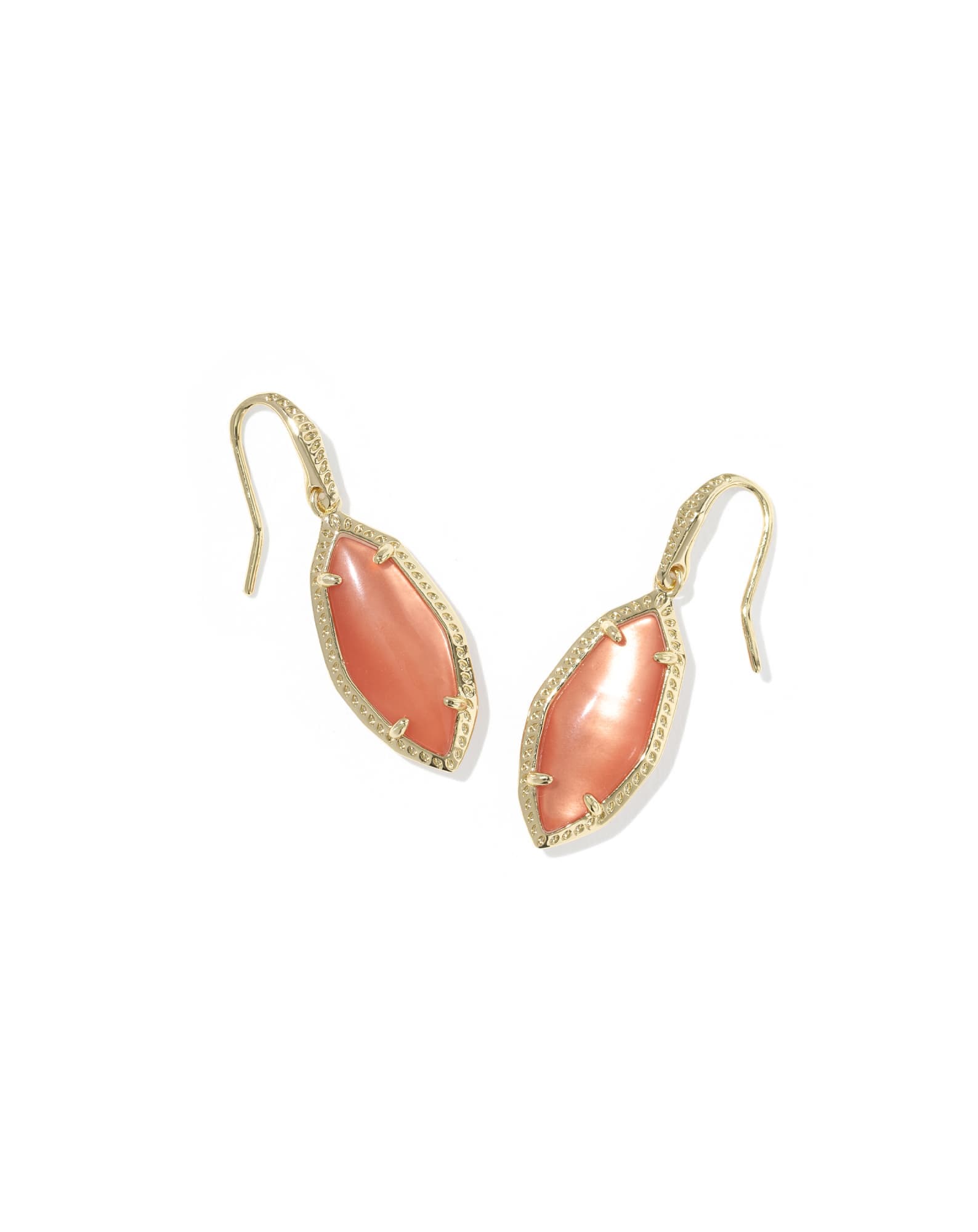 Ophelia Gold Small Drop Earrings