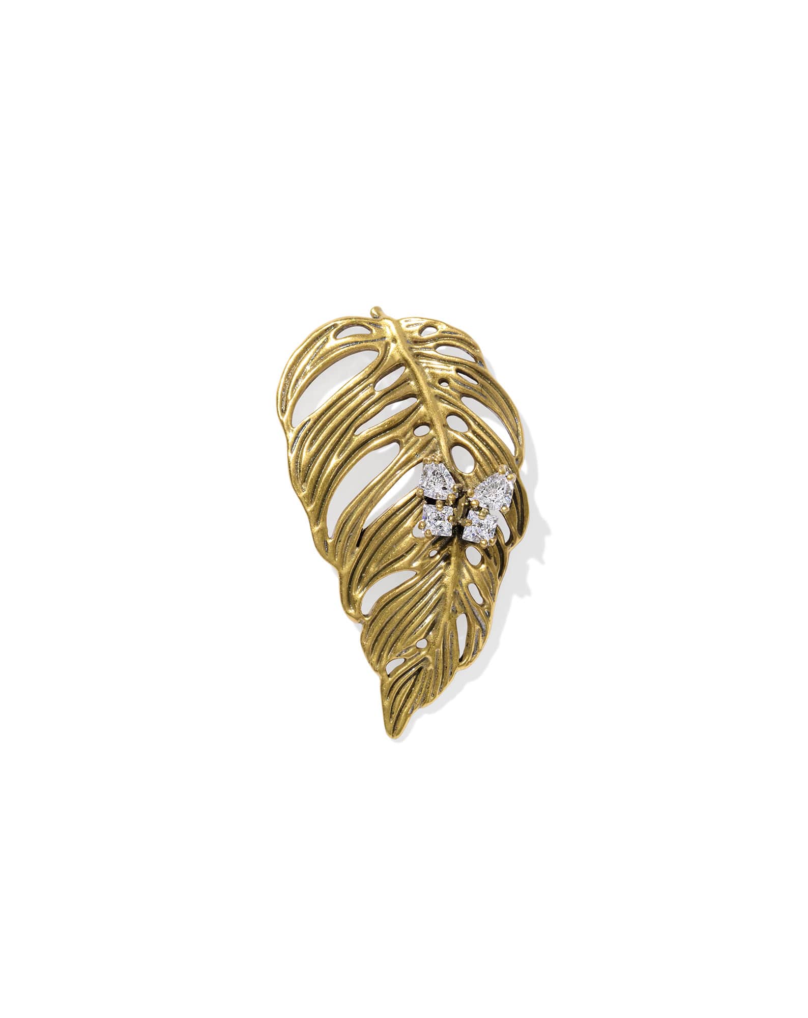 Kayla Vintage Gold Statement Hat Pin