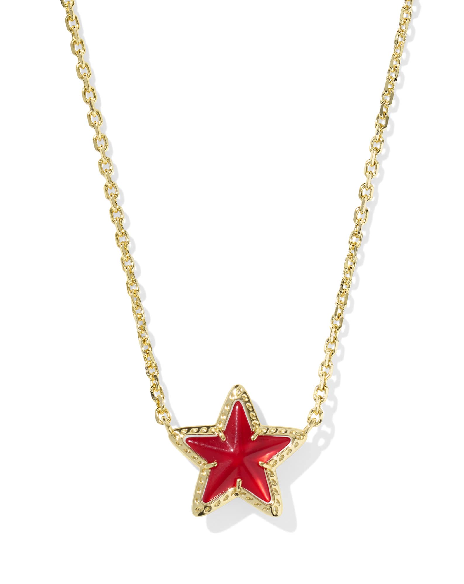Cassidy Gold Short Pendant Necklace