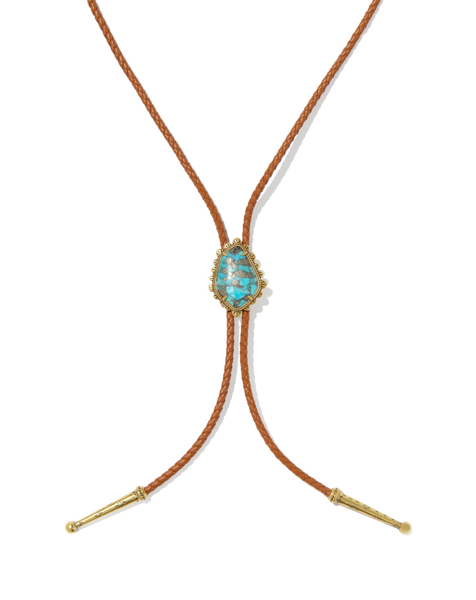Ellery Vintage Gold Bolo Necklace