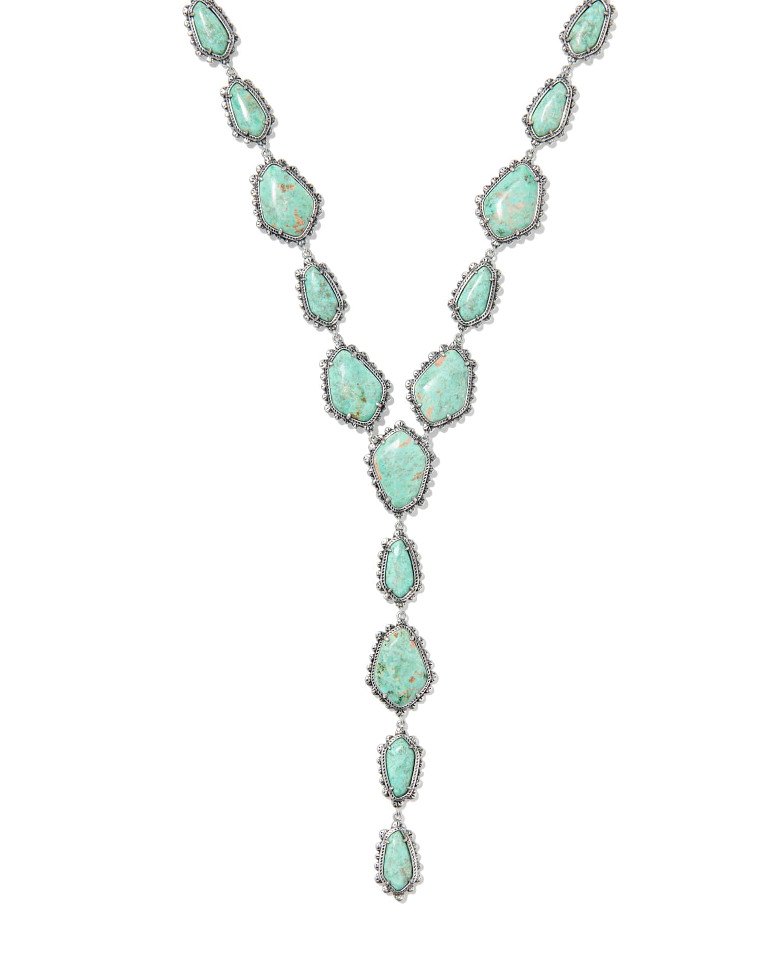 Ellery Vintage Silver Lariat Necklace