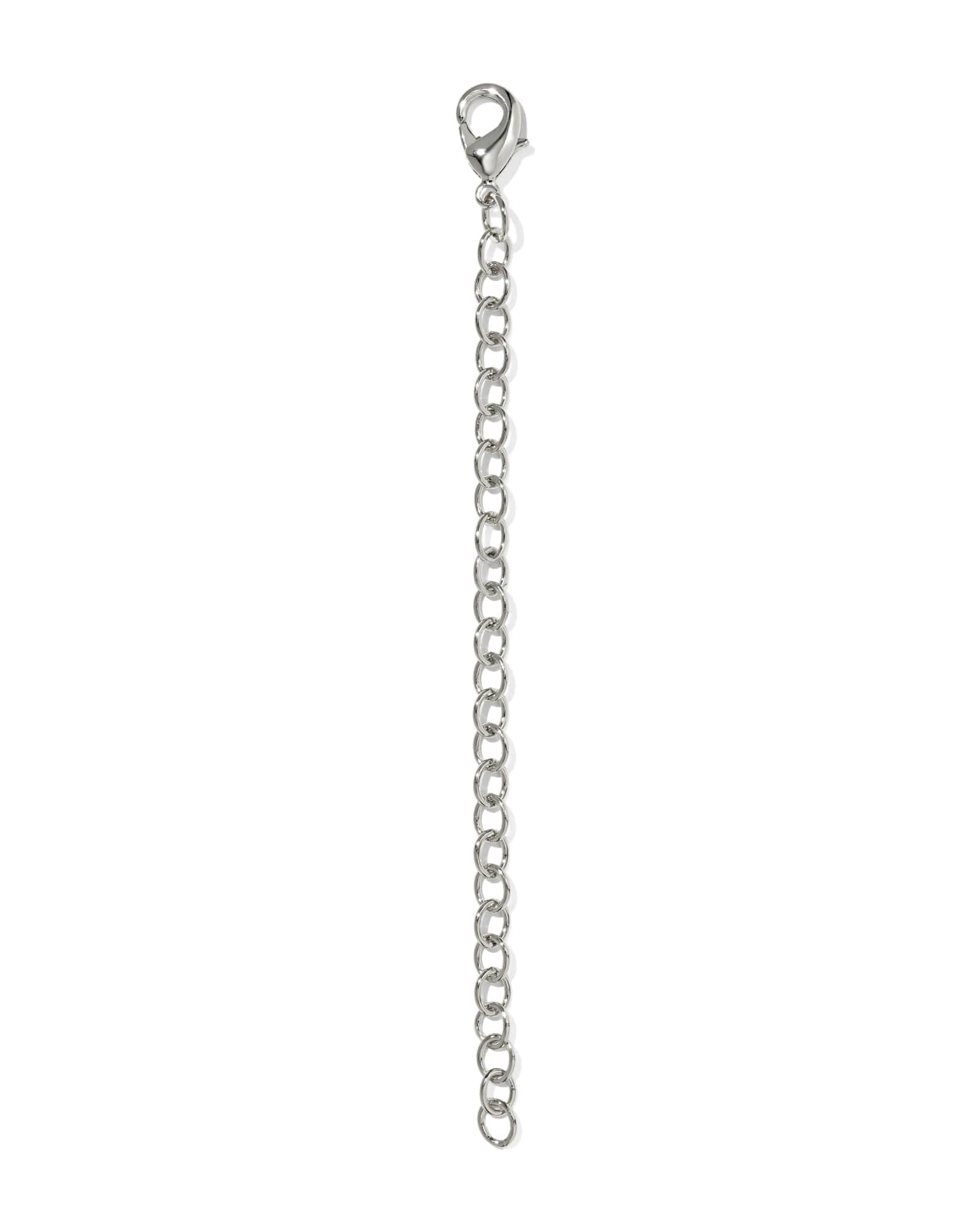 4” Silver Lobster Clasp Necklace Extender