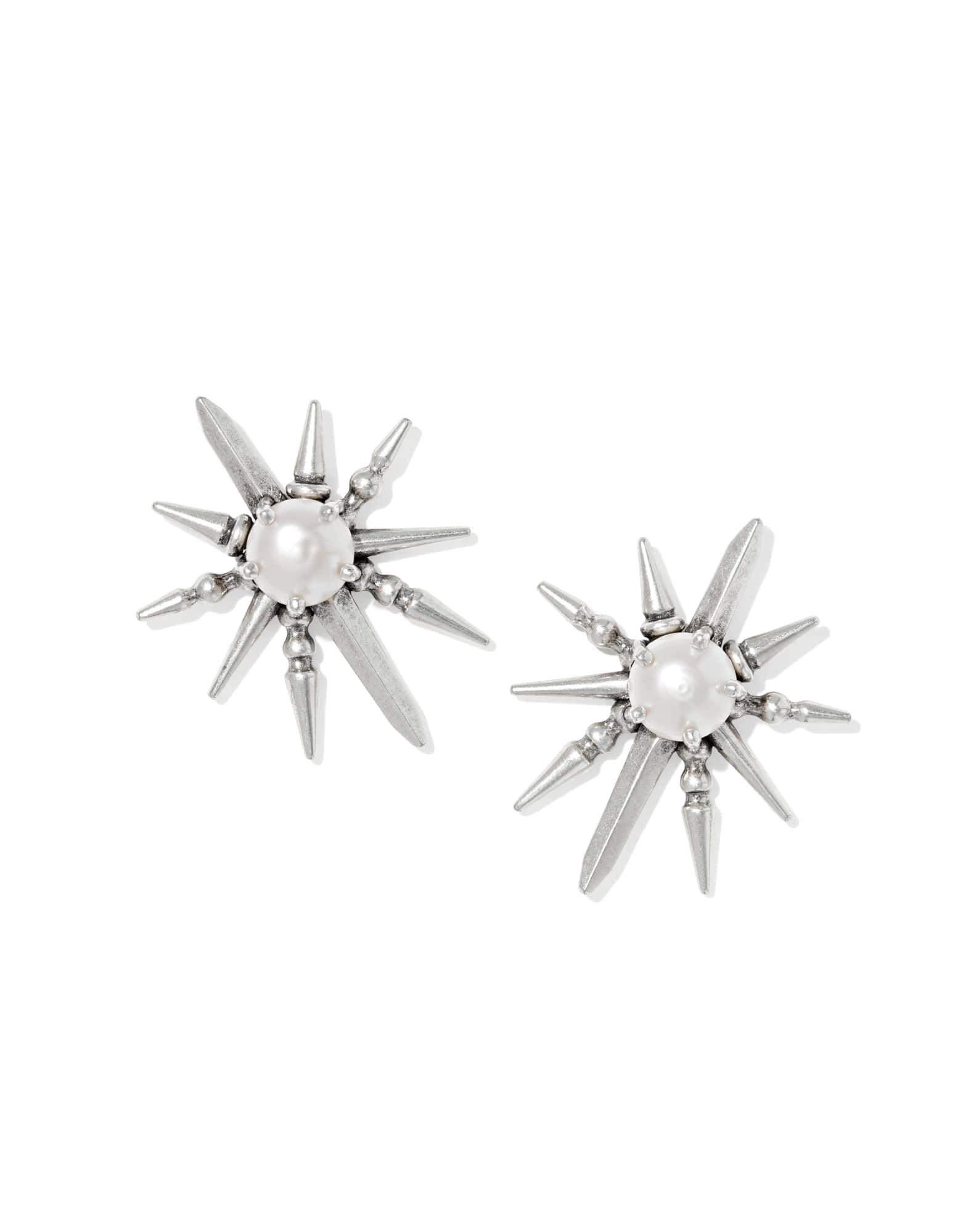 Rogan Vintage Silver Stud Earrings