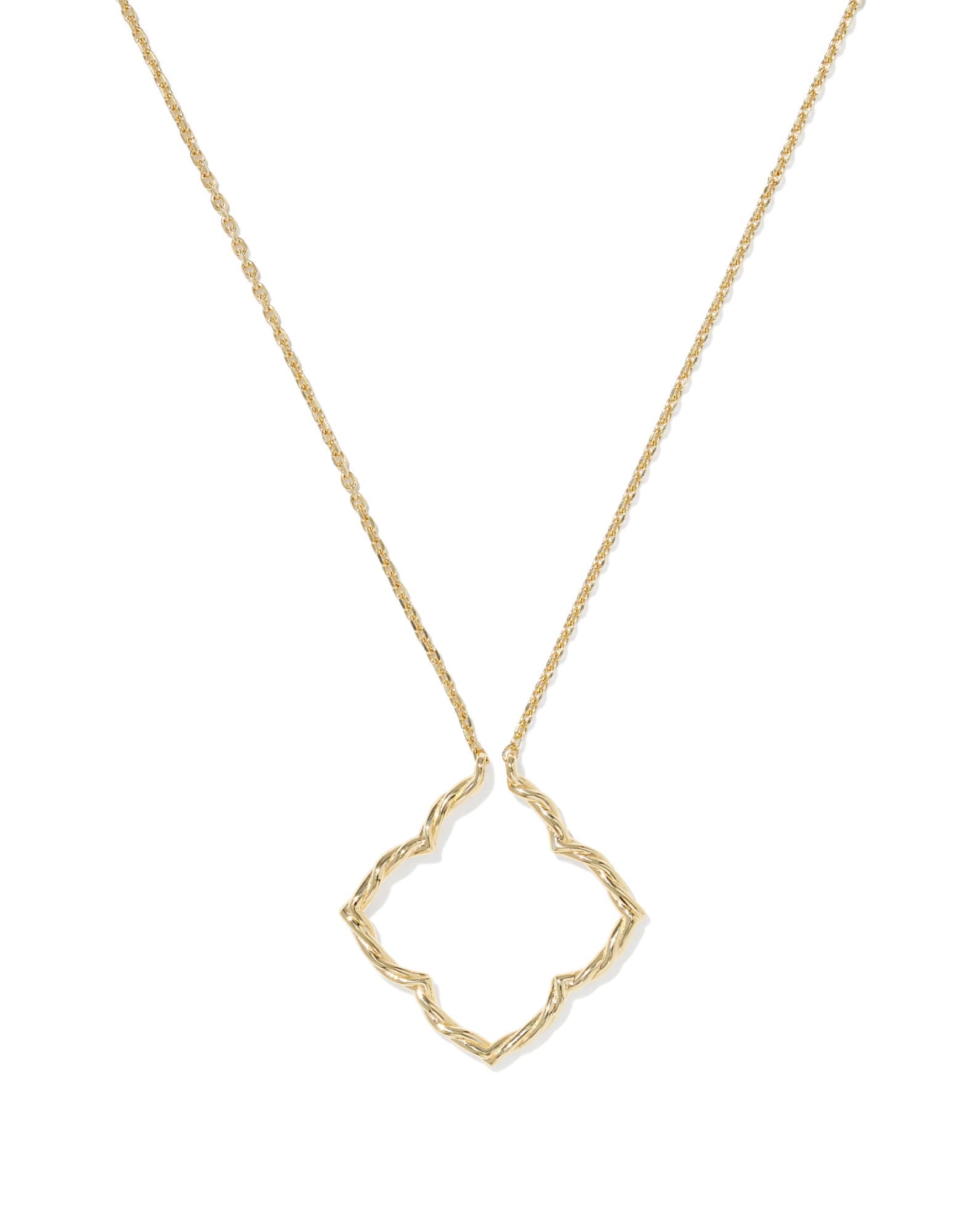 Dira 18k Gold Vermeil Charm Catcher Pendant Necklace