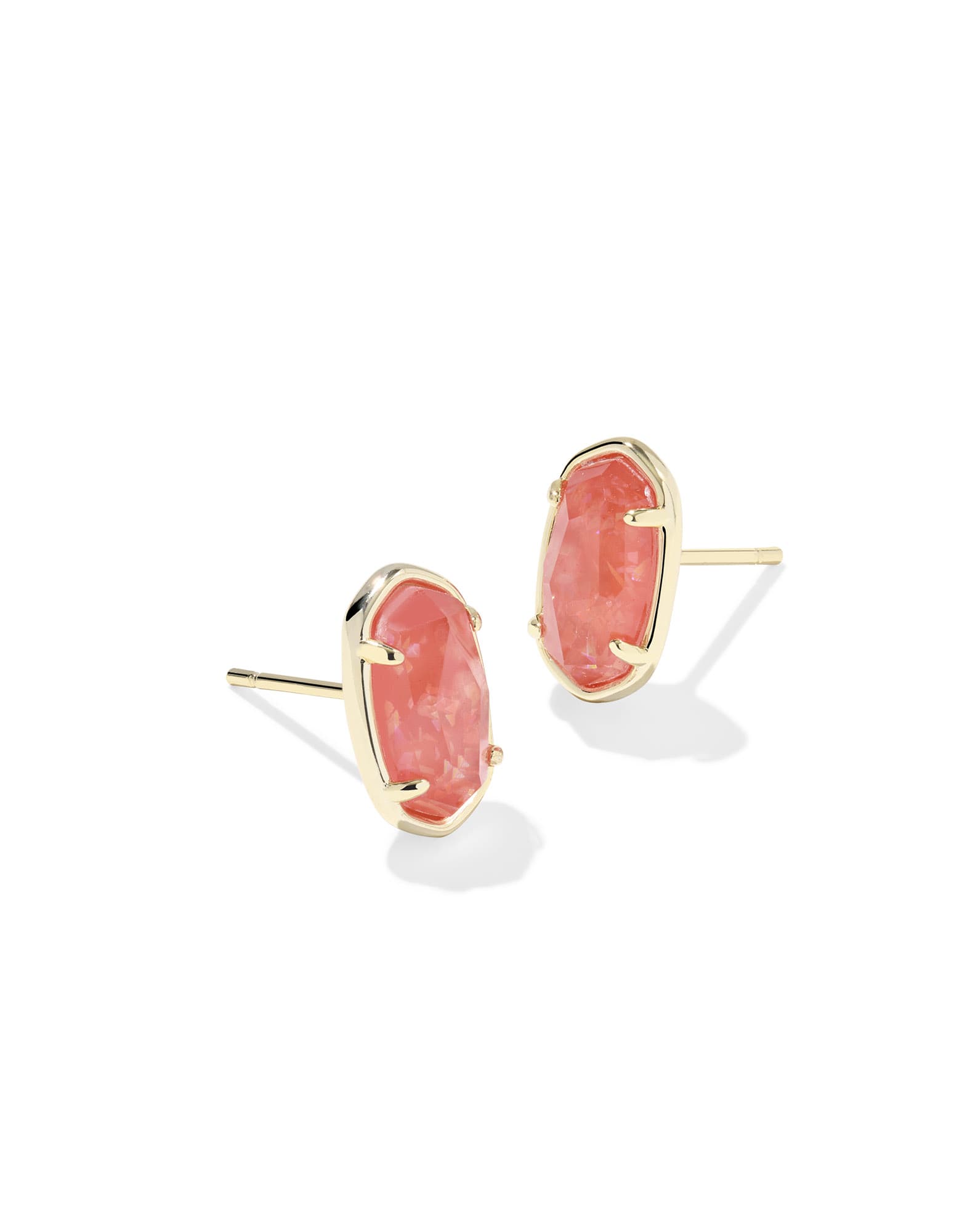 Grayson Gold Stone Stud Earrings