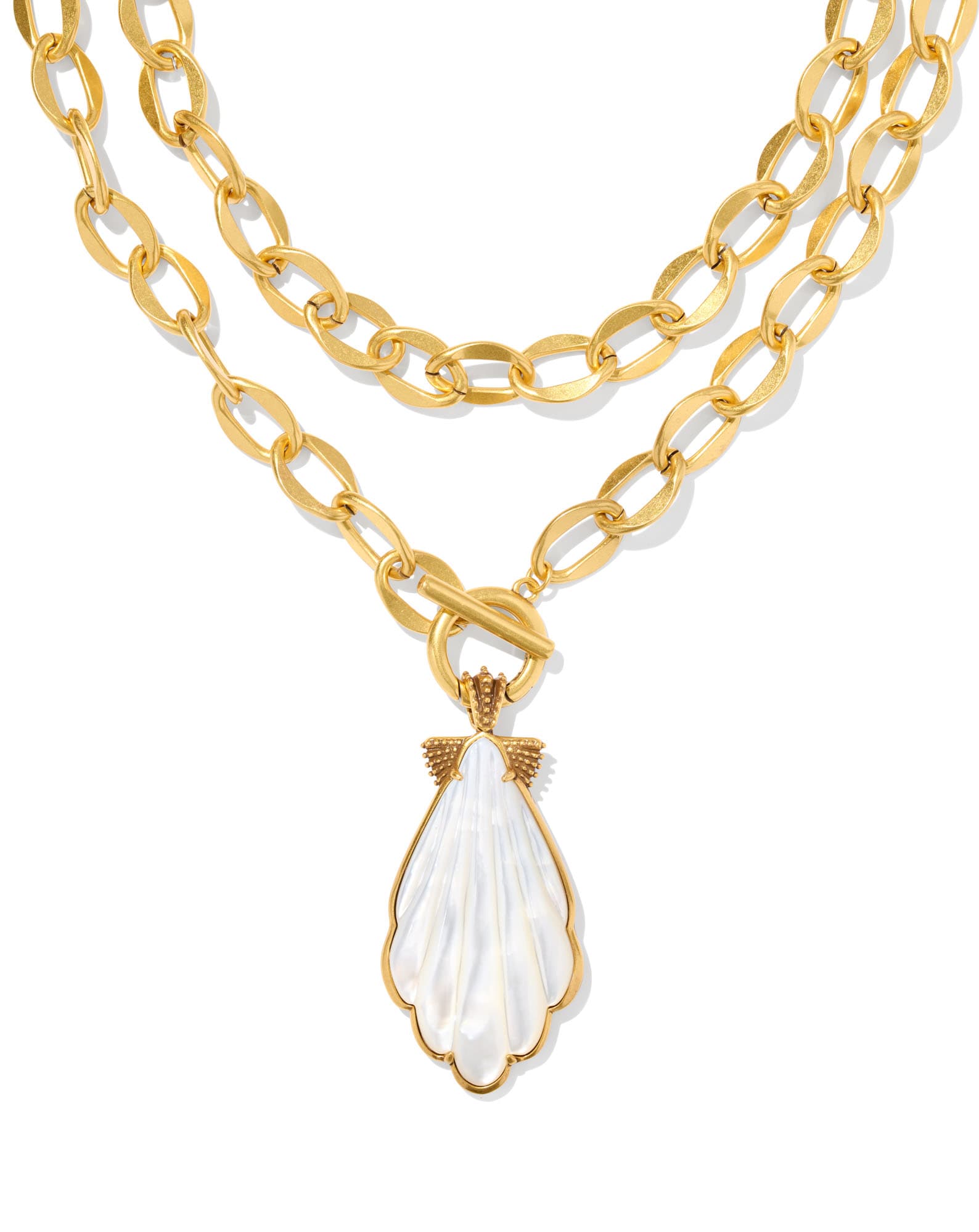 Alexa Vintage Gold Statement Necklace