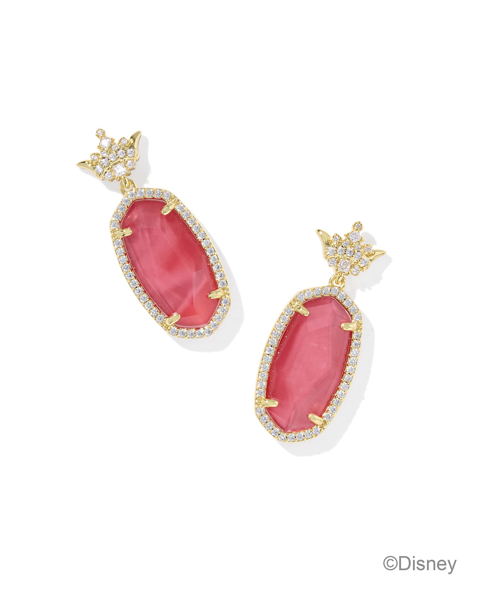 Disney | Kendra Scott Dana Princess Gold Drop Earrings
