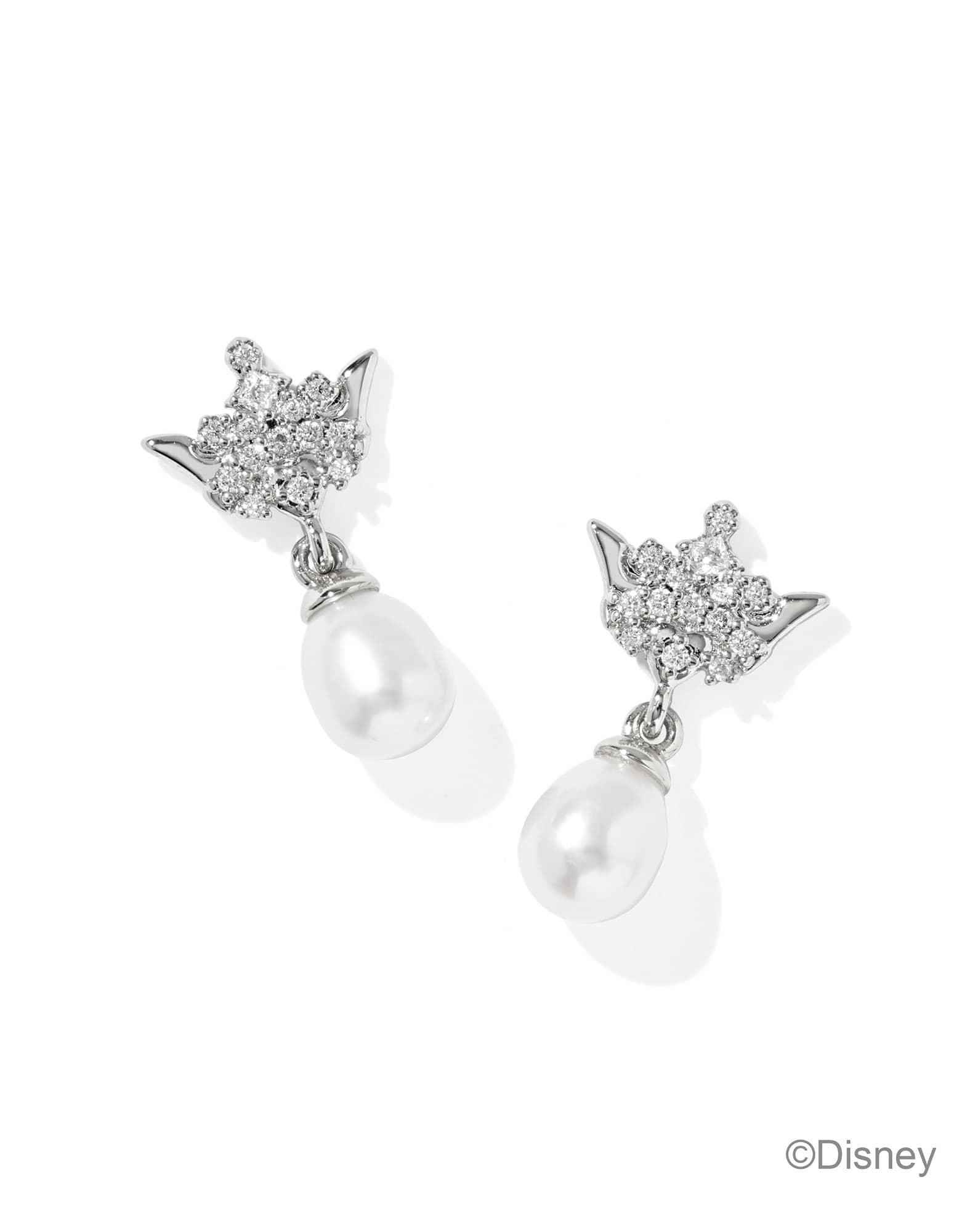 Disney | Kendra Scott Princess Crown Silver Drop Earrings