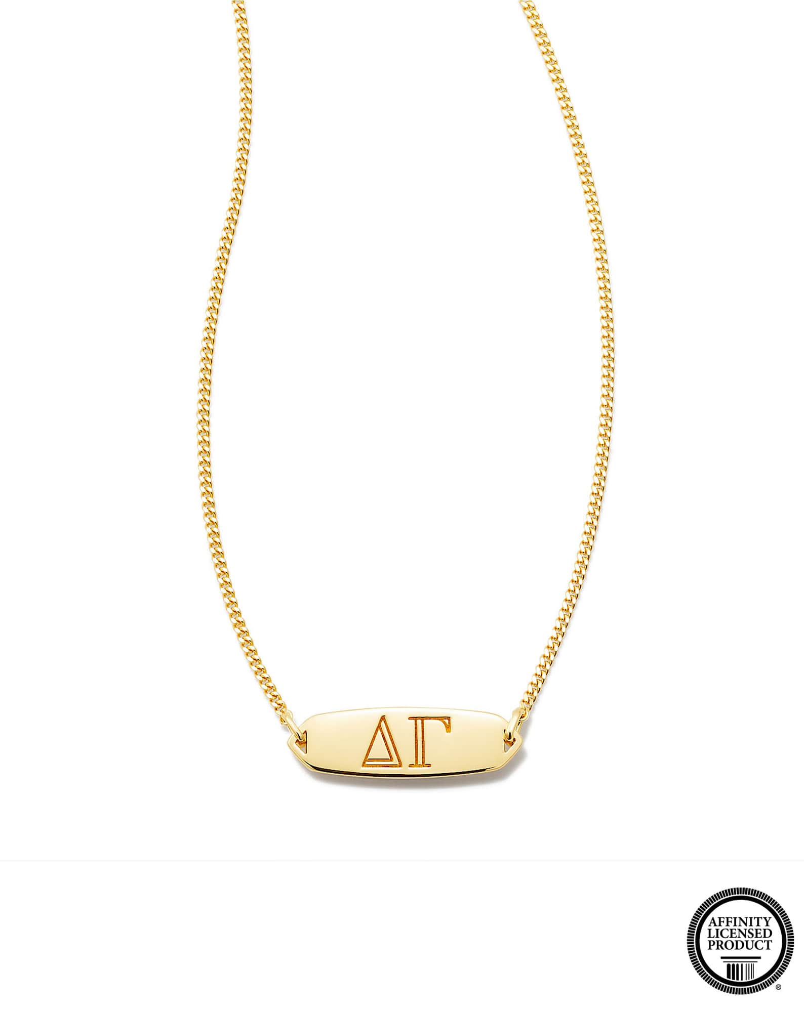 Delta Gamma Pendant Necklace