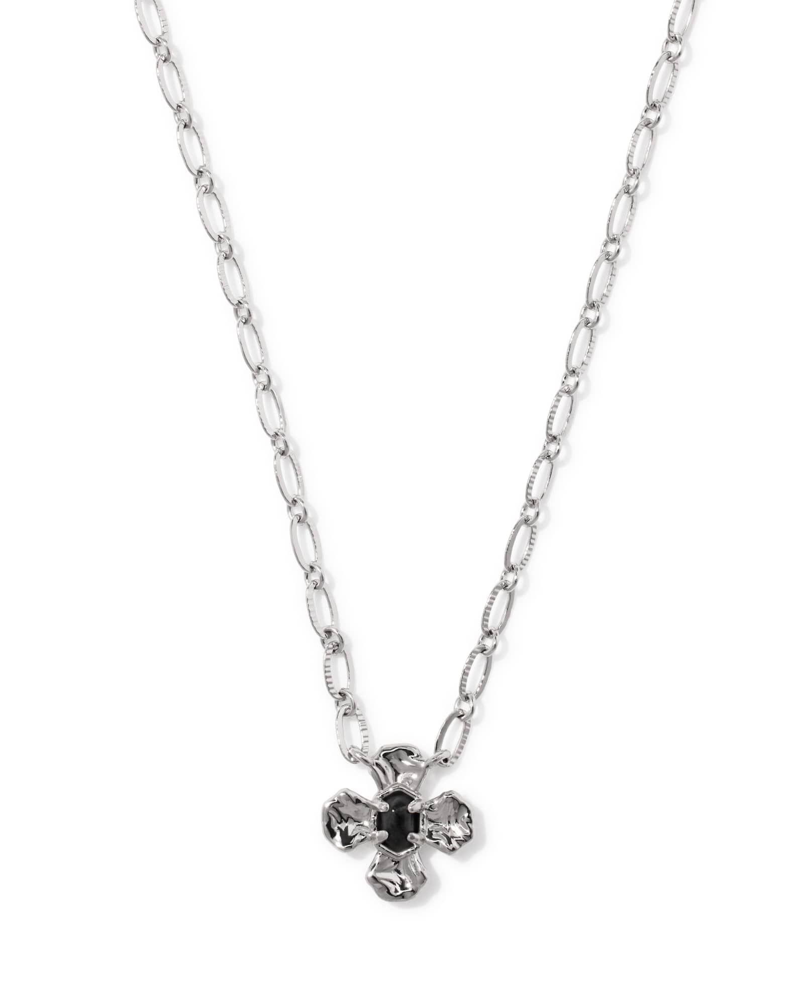Leanne Silver Short Pendant Necklace