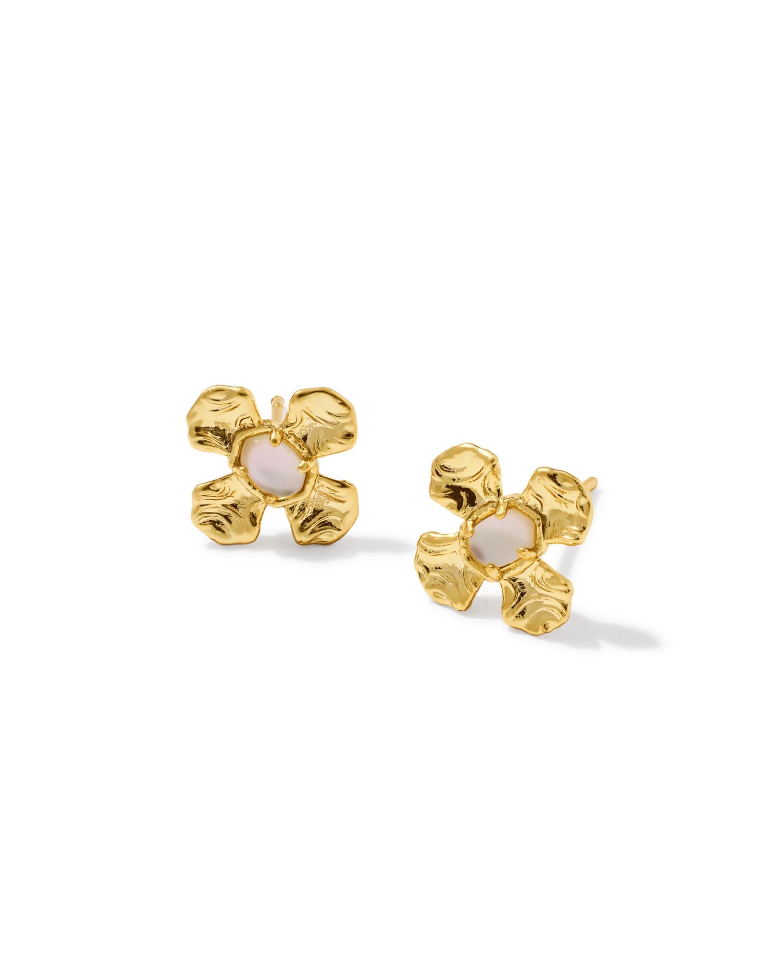 Leanne Gold Stud Earrings