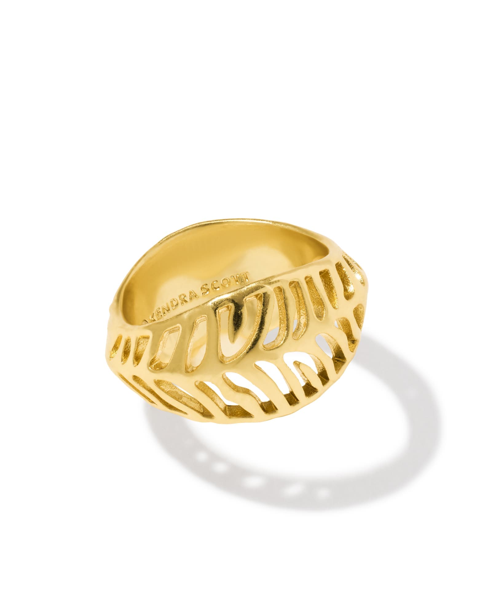 Tiger Striped Mikki Band Ring
