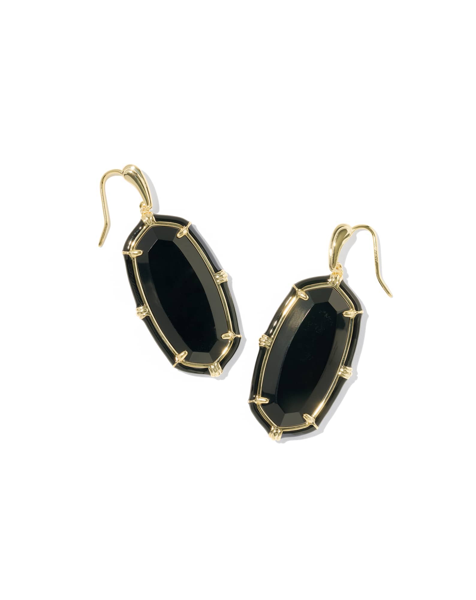 Elle Enamel Drop Earrings