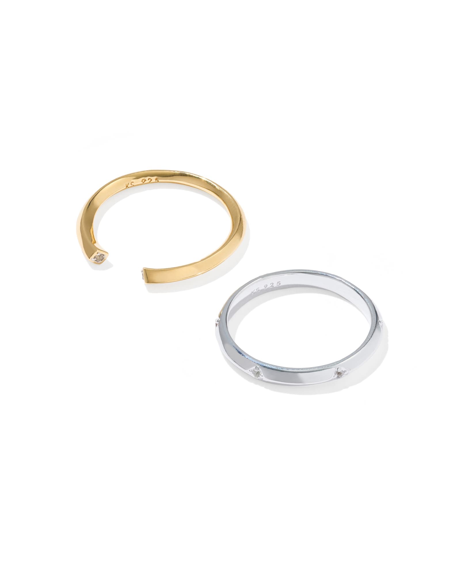 Alani Mixed Metal Ring Set