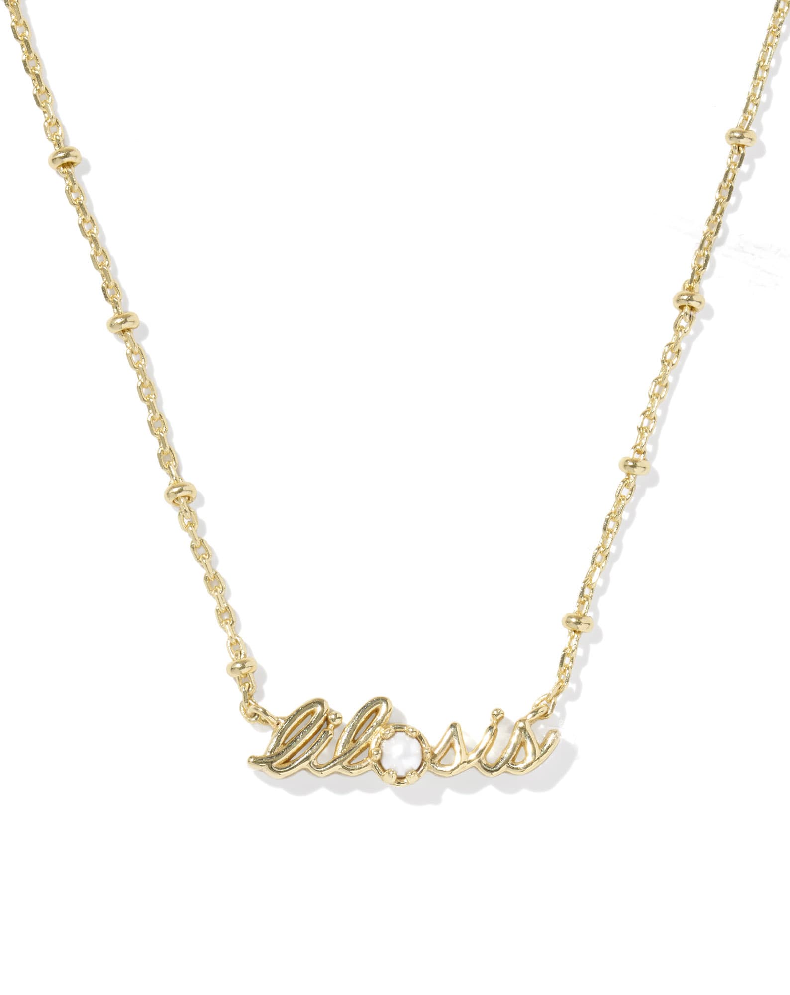 Lil Sis Short Pendant Necklace