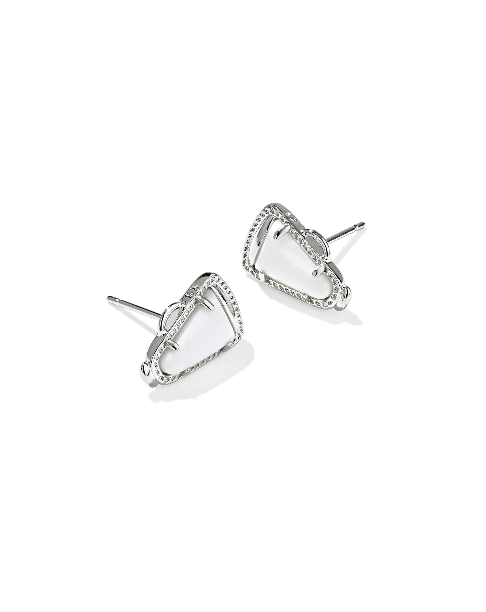 Cheer Silver Stud Earrings