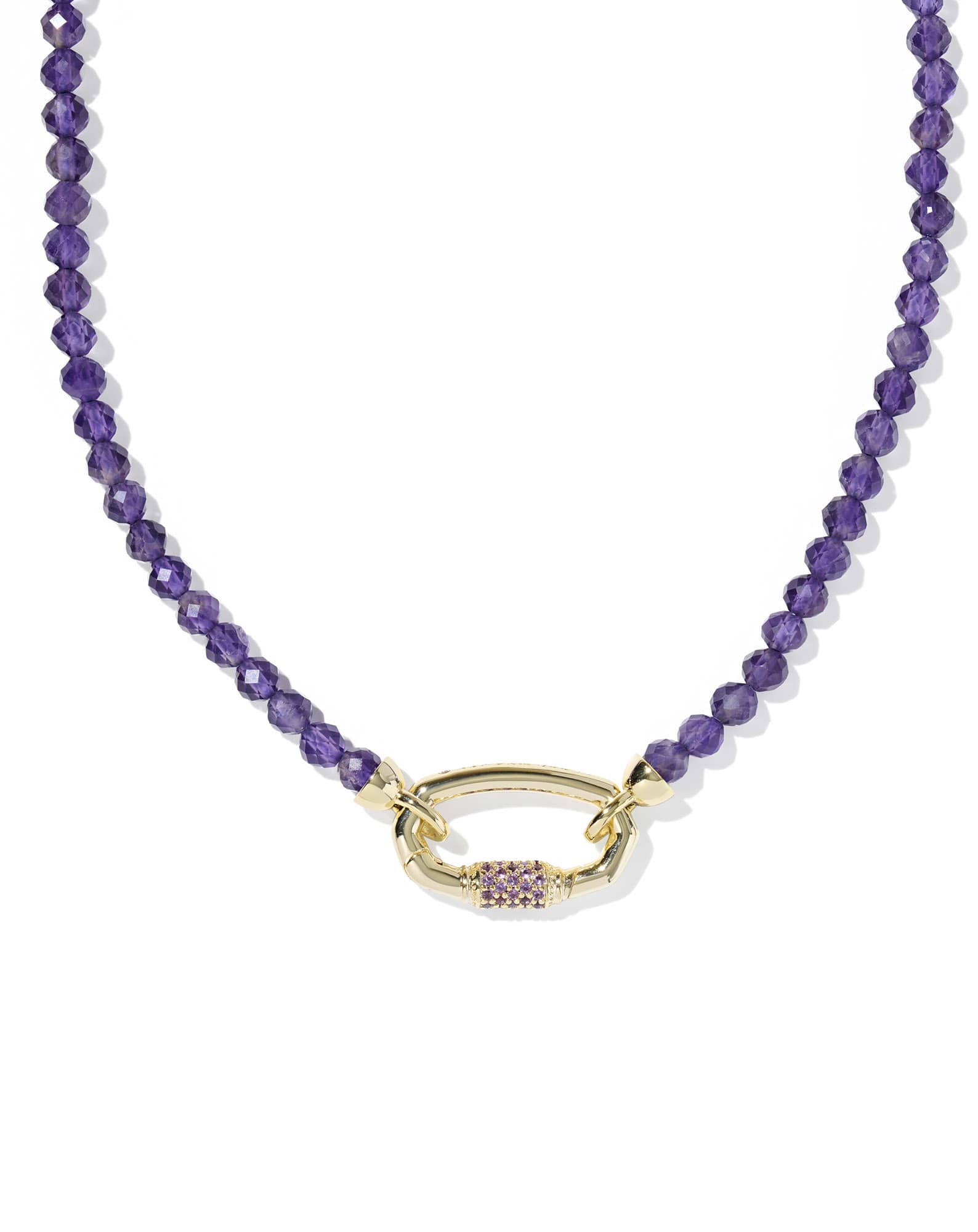 Emery Gold Beaded Strand Necklace