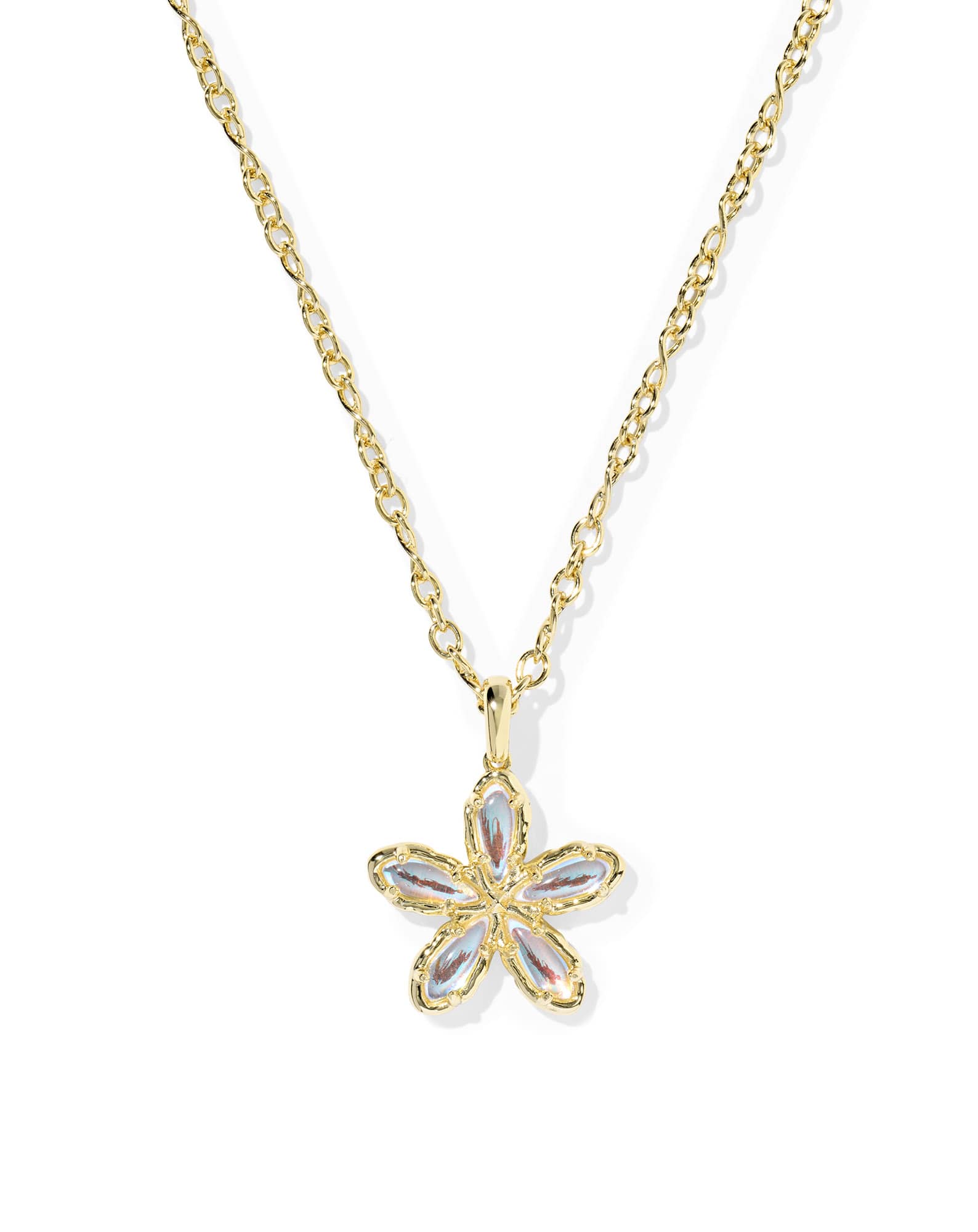 Kyla Flower Gold Pendant Necklace