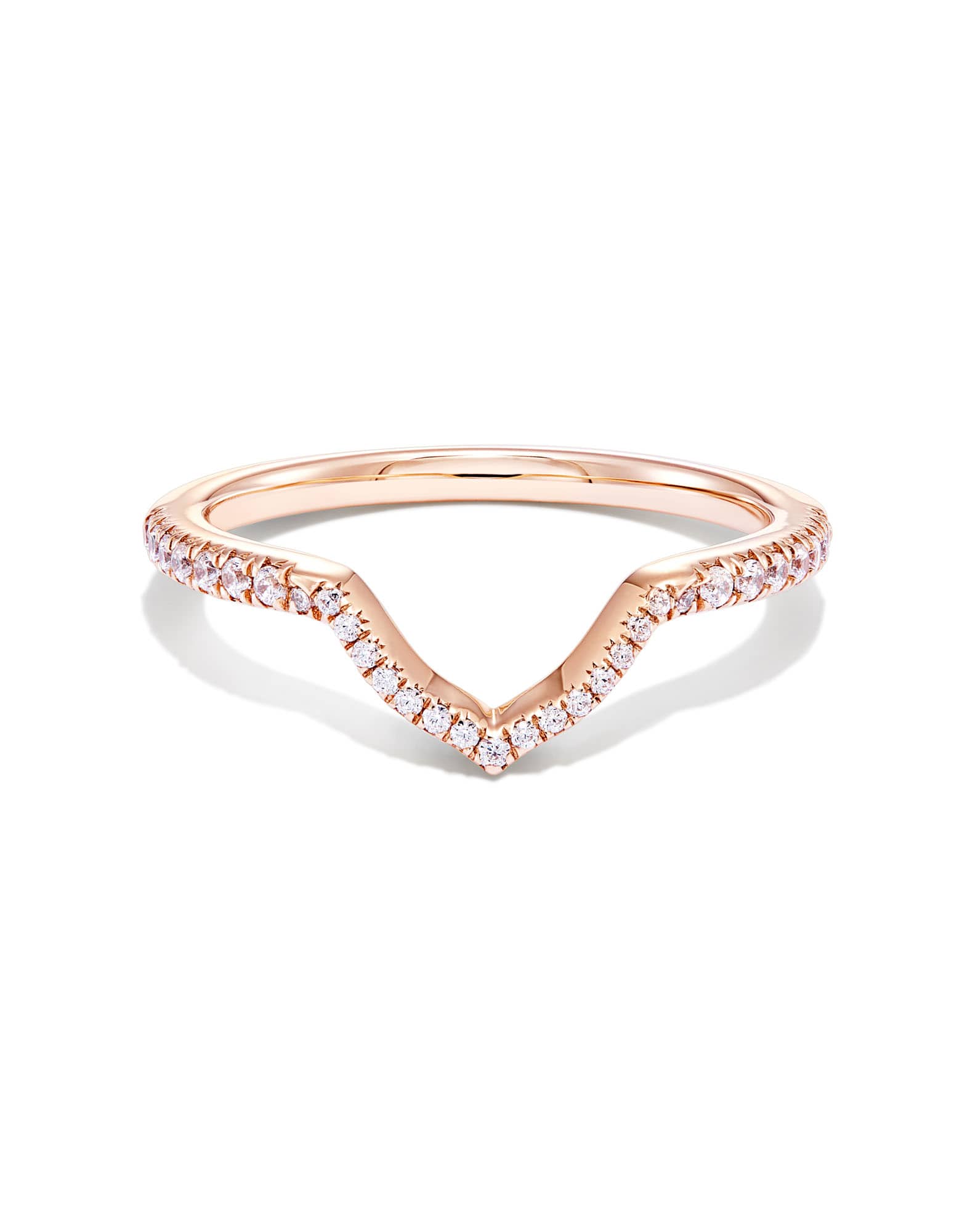 Signature Band Ring in 14k Rose Gold