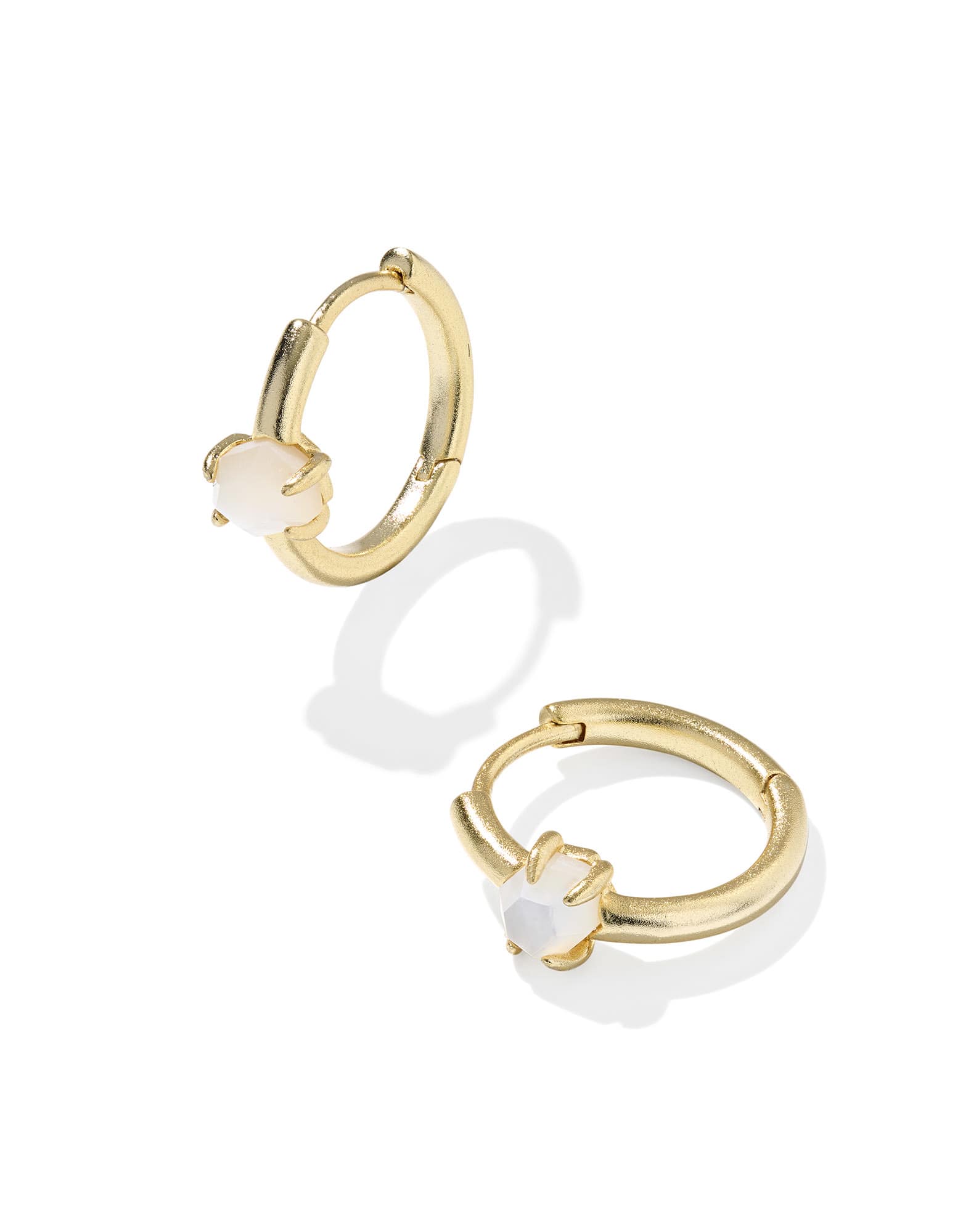 Ellms Gold Huggie Earrings