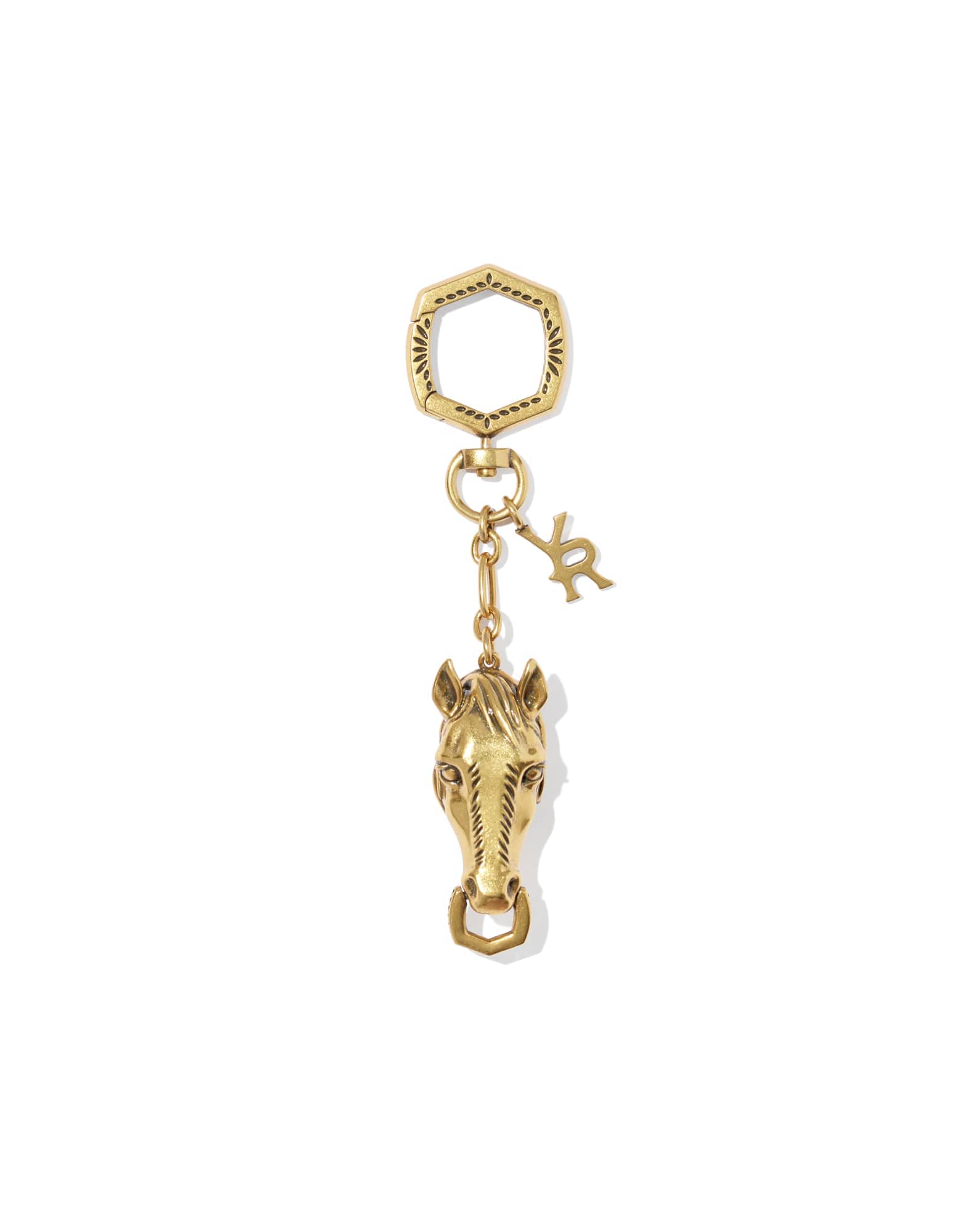 Beau Vintage Gold Bag Charm