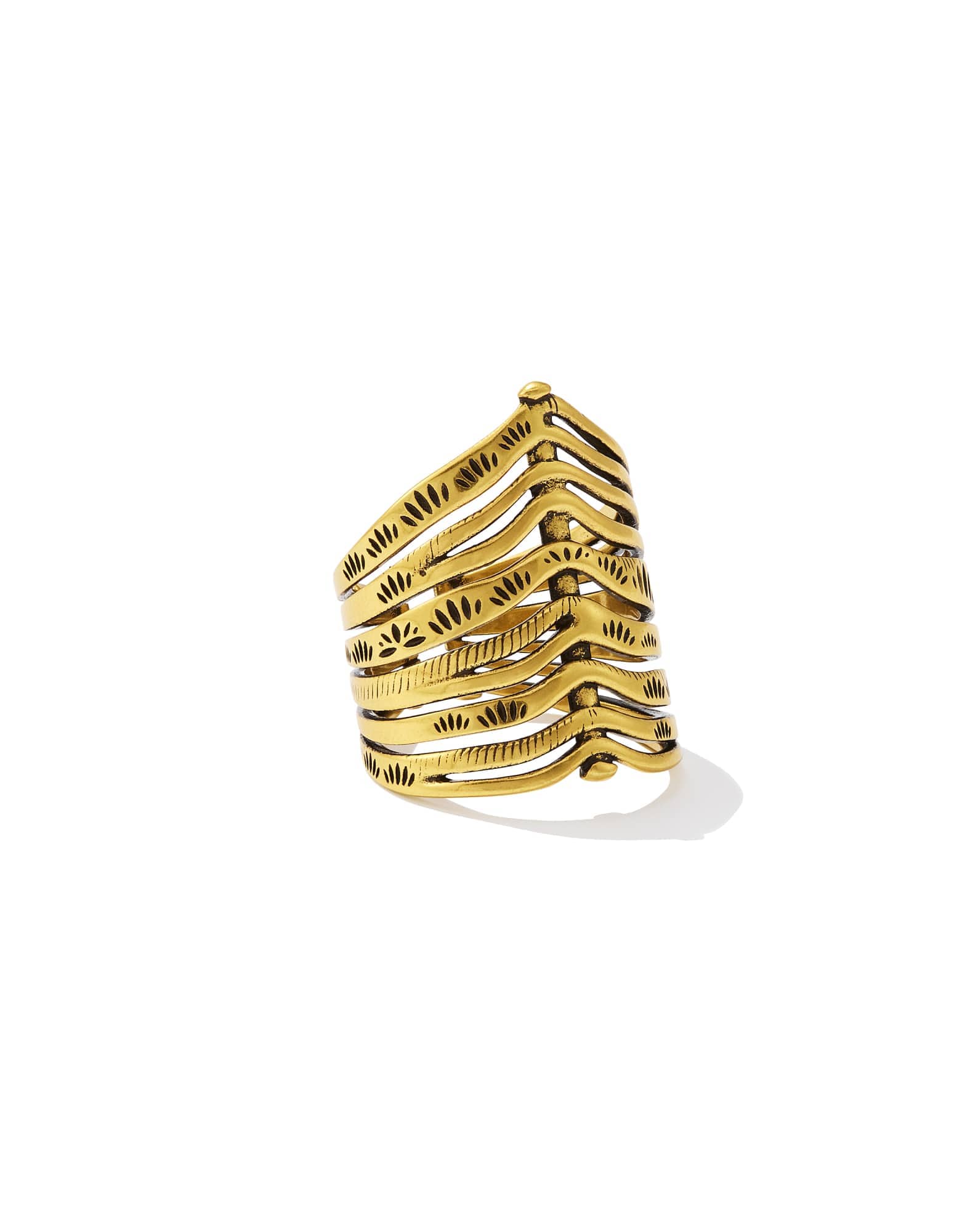 Calliope Vintage Gold Band Ring