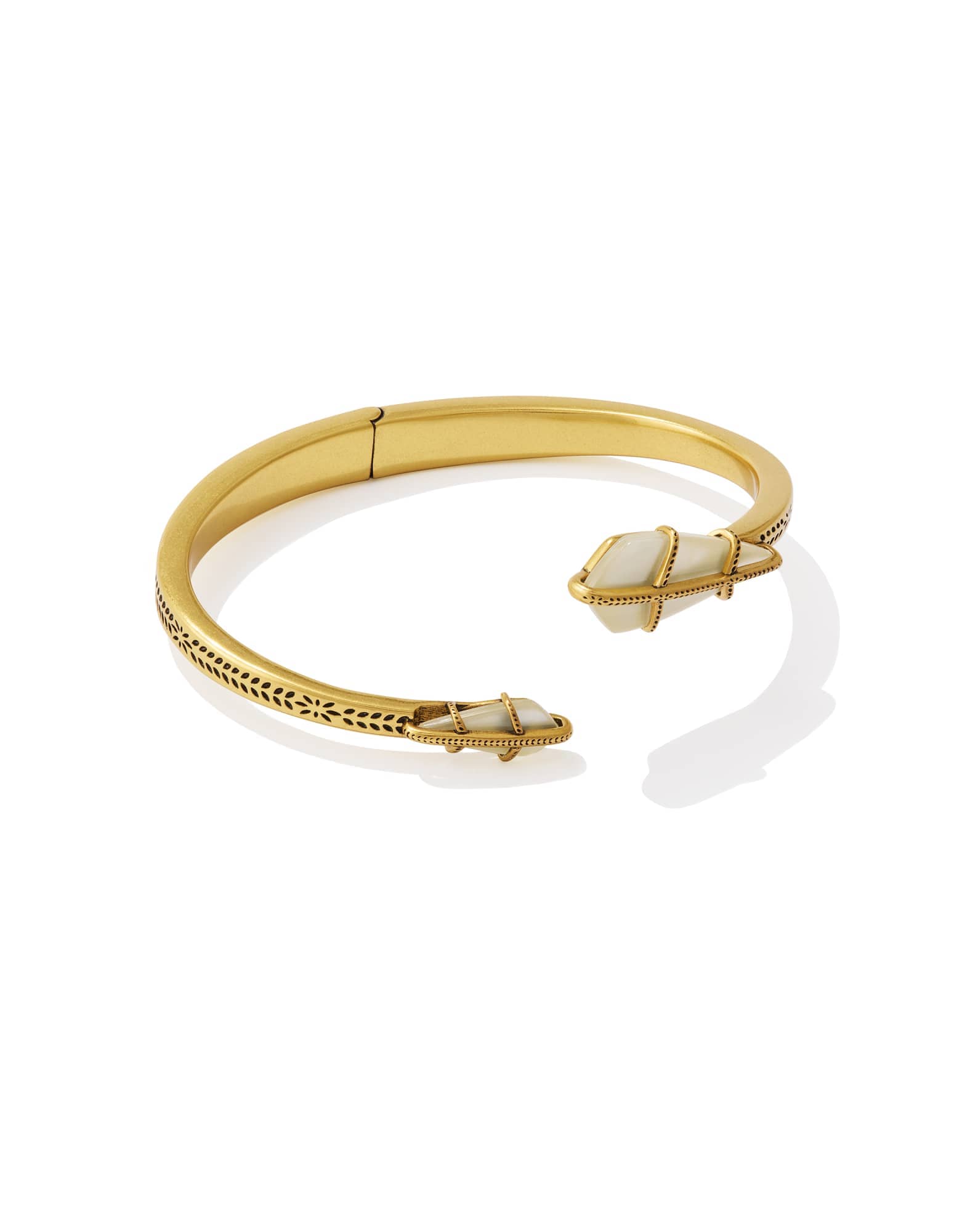 Trinity Vintage Gold Cuff Bracelet
