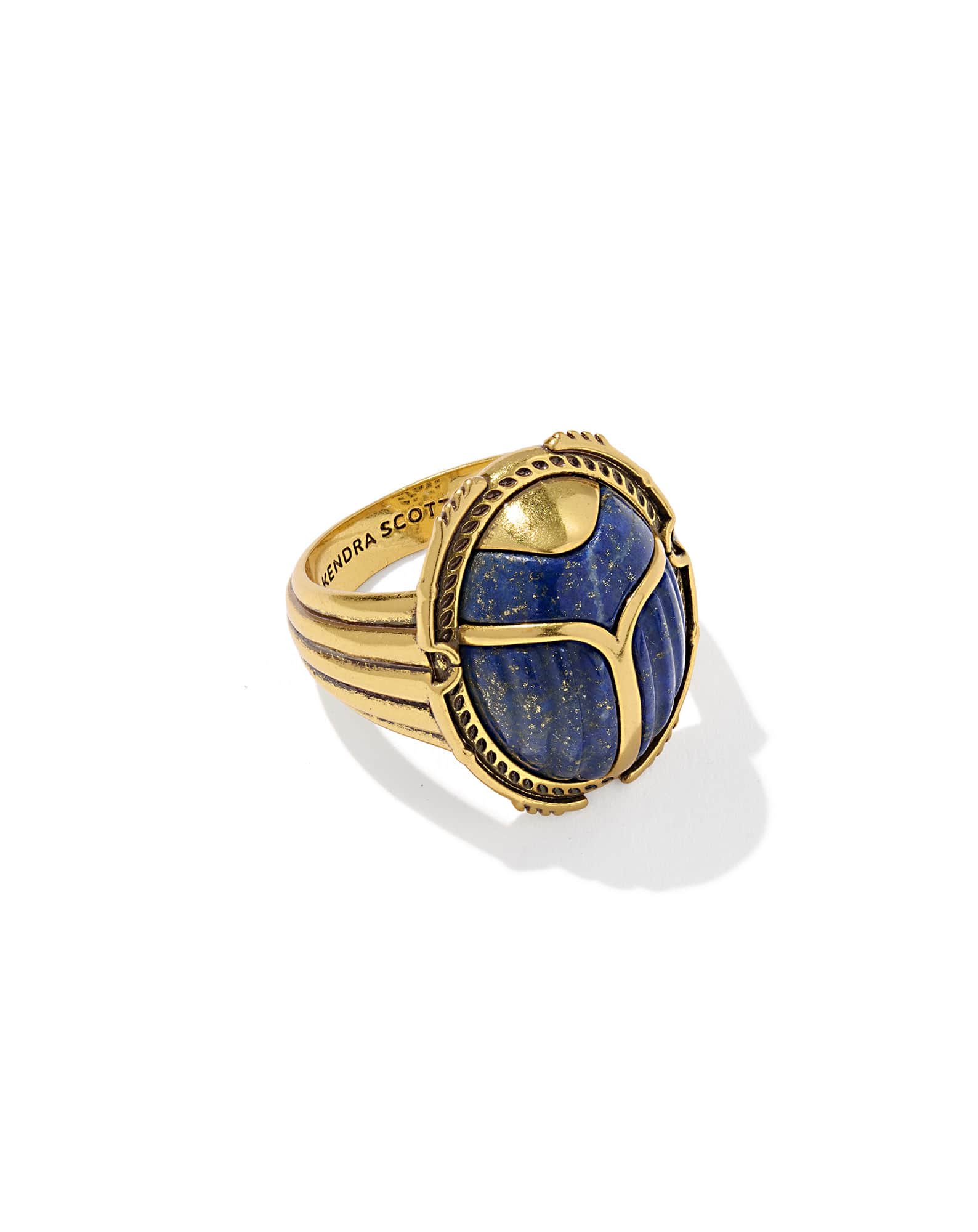 Catherine Vintage Gold Statement Ring