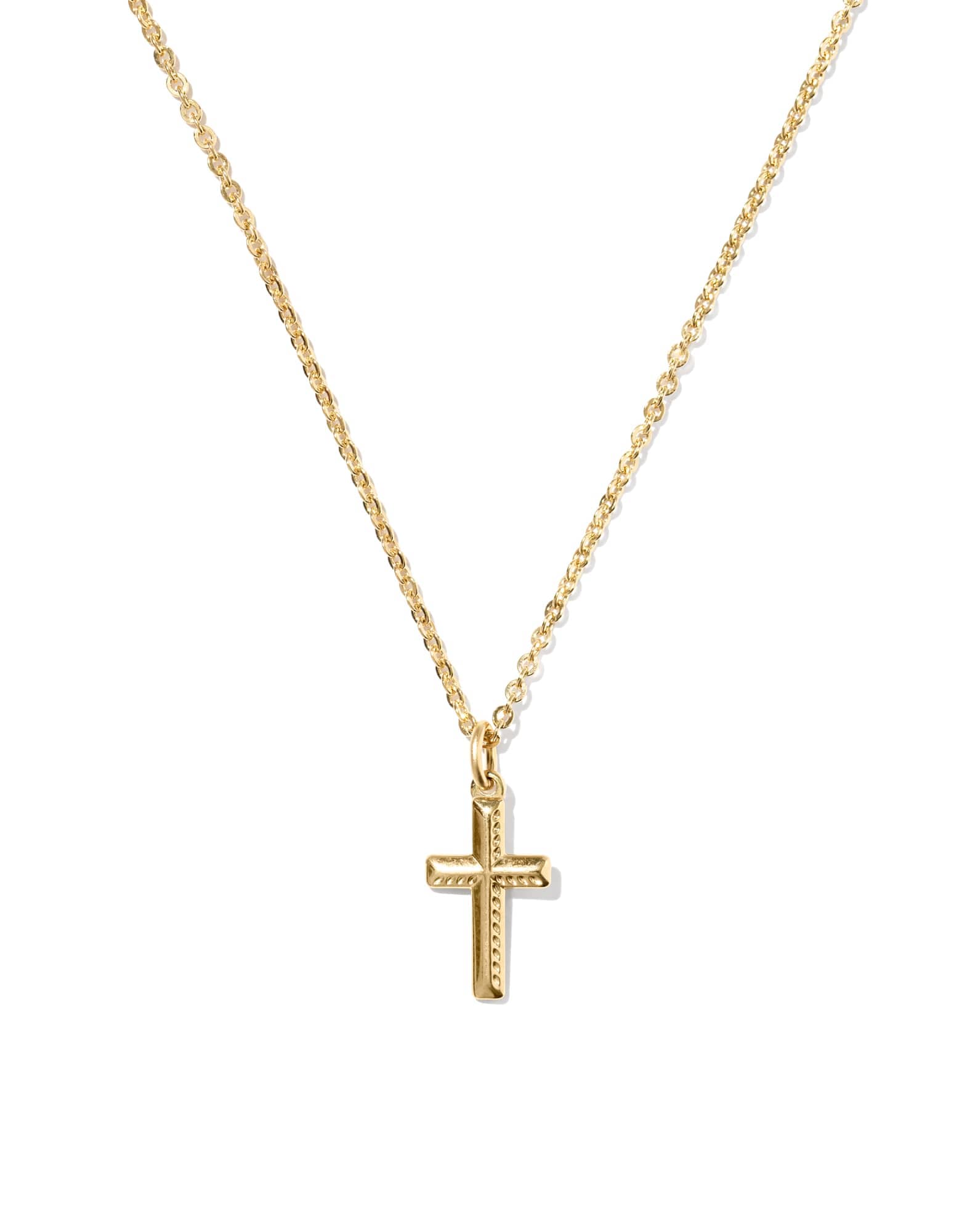 Cross 14k Gold-Filled Short Pendant Necklace