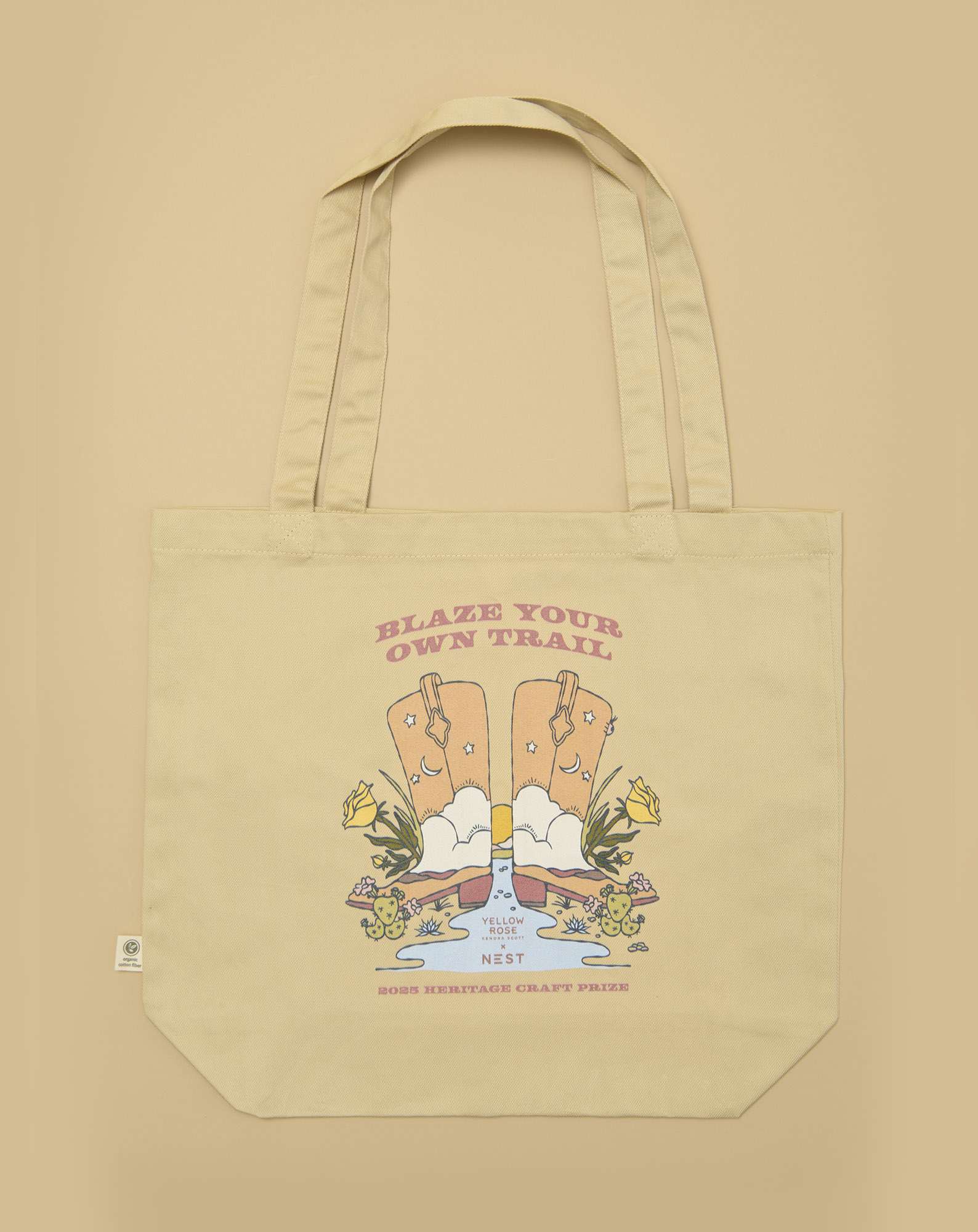 Yellow Rose by Kendra Scott x Nest Canvas Tote Bag