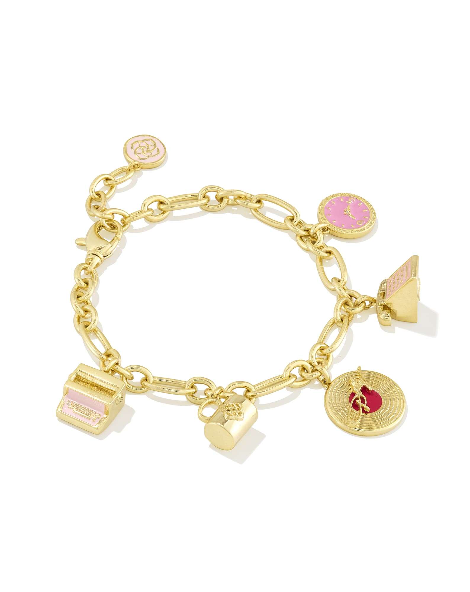 Dolly Parton x Kendra Scott Gold Charm Bracelet