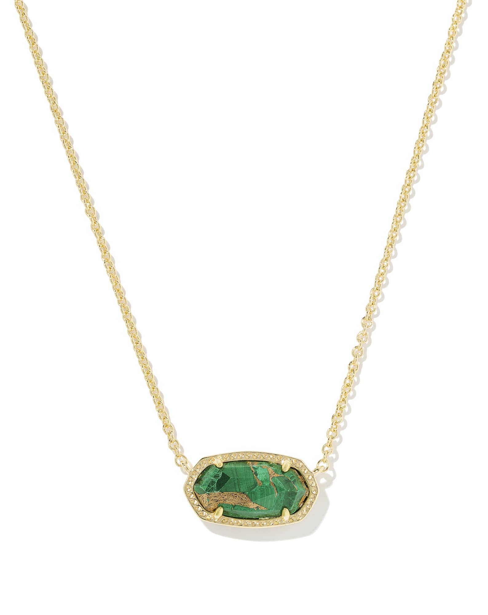 Elisa Gold Pendant Necklace