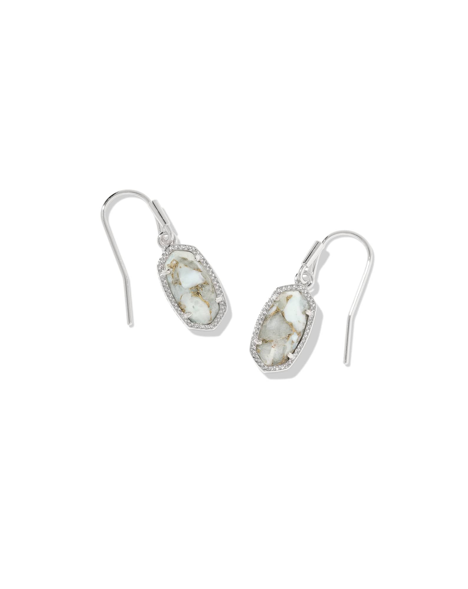 Lee Silver Drop Earrings