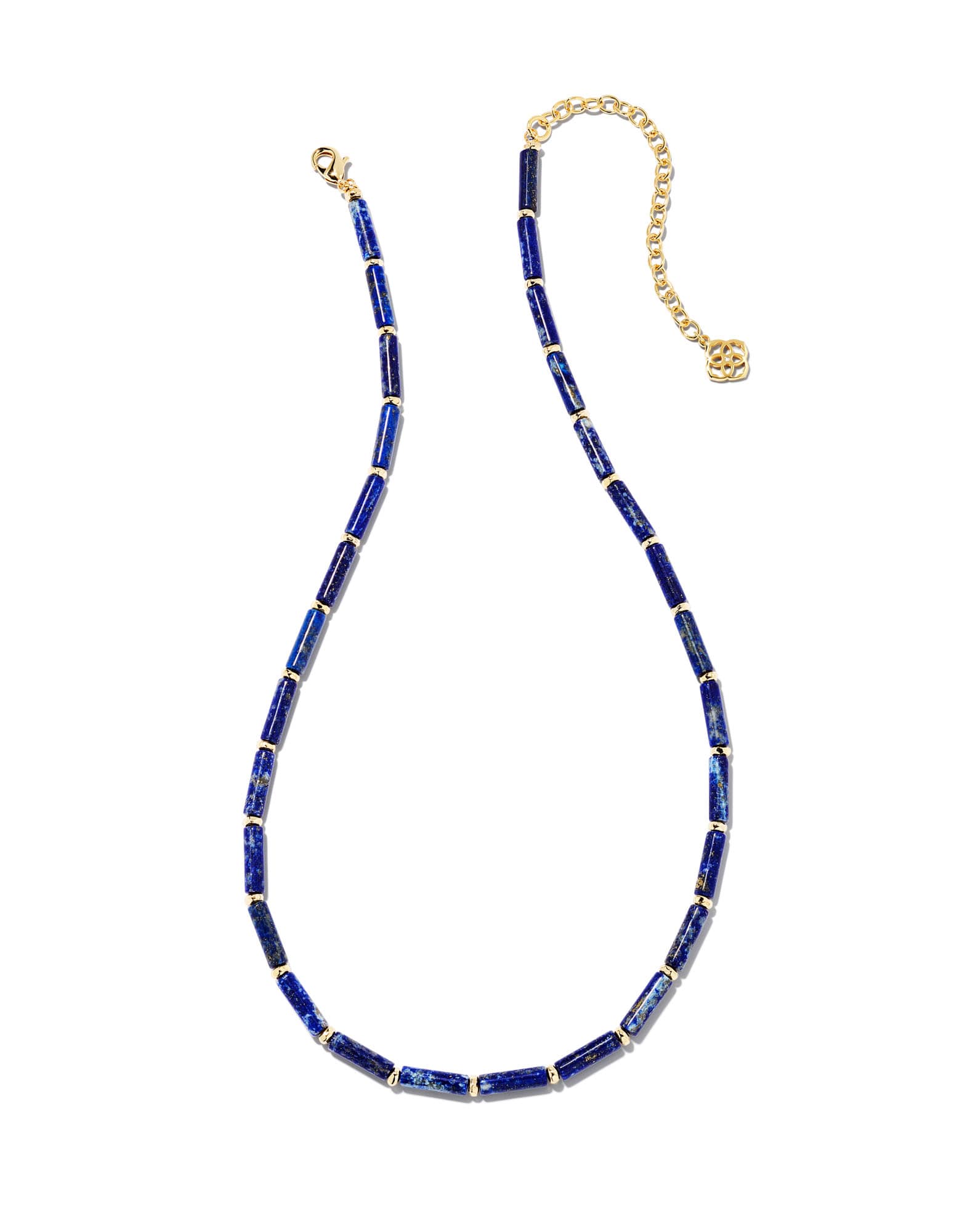 Ember Gold Strand Necklace in Blue Lapis