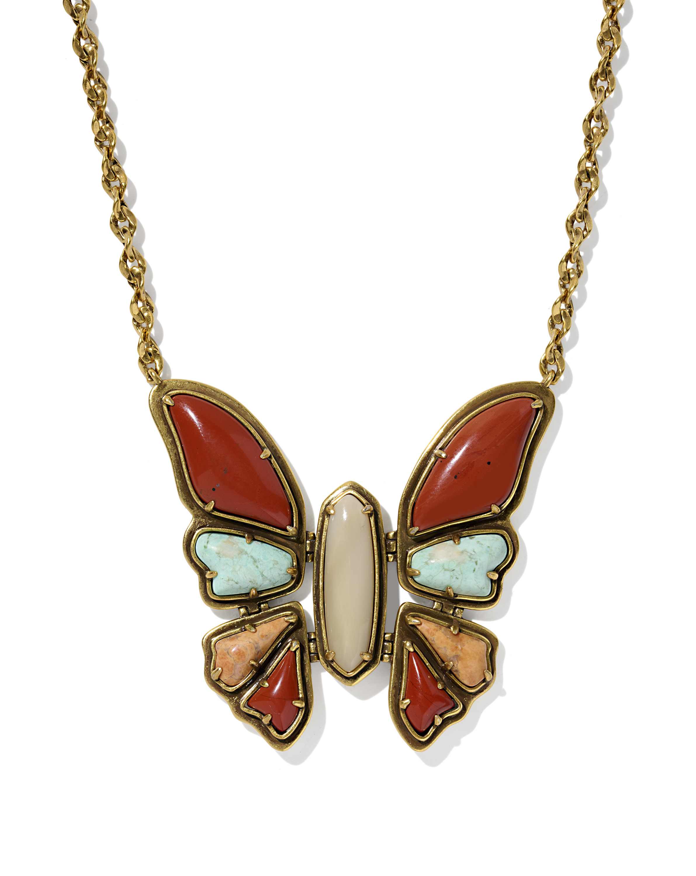 Ember Butterfly Statement Necklace