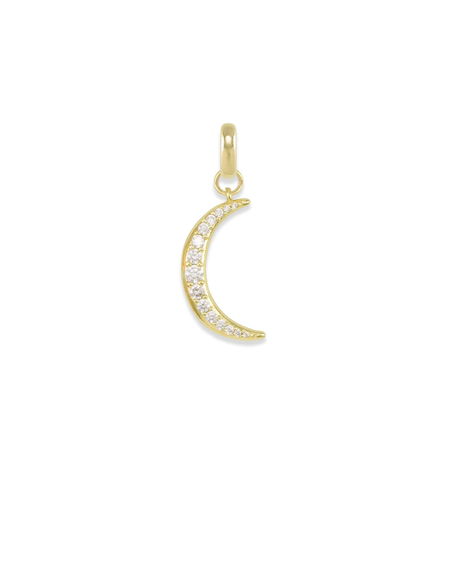 Small Crescent Moon Charm