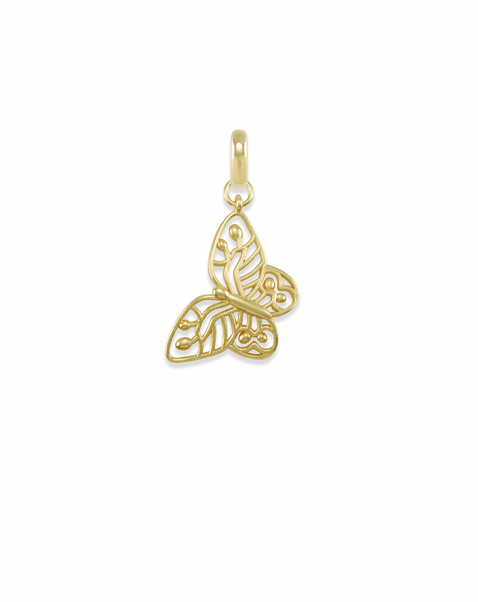 Breast Cancer Butterfly Charm
