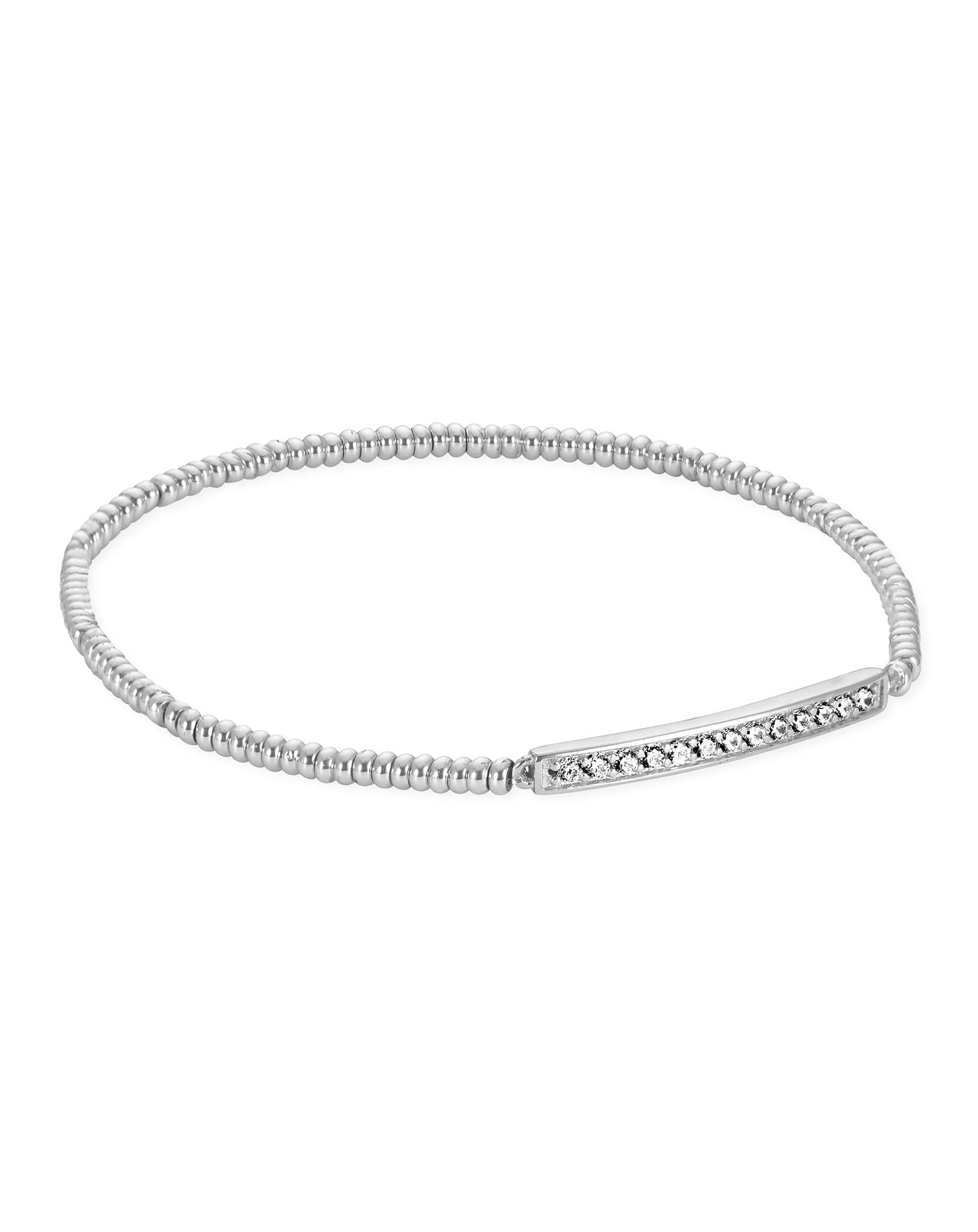 Addison Stretch Bracelet in Silver