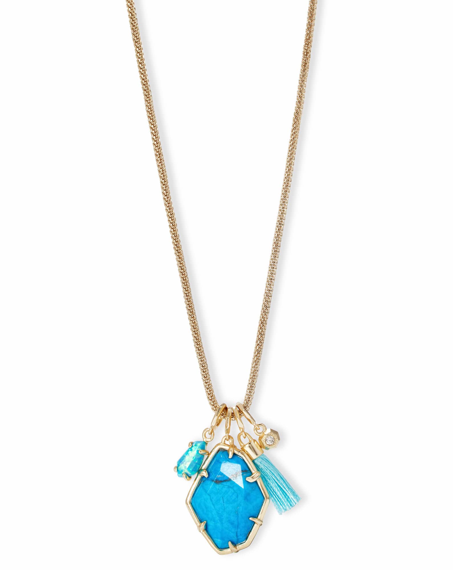 Hailey Long Pendant Necklace
