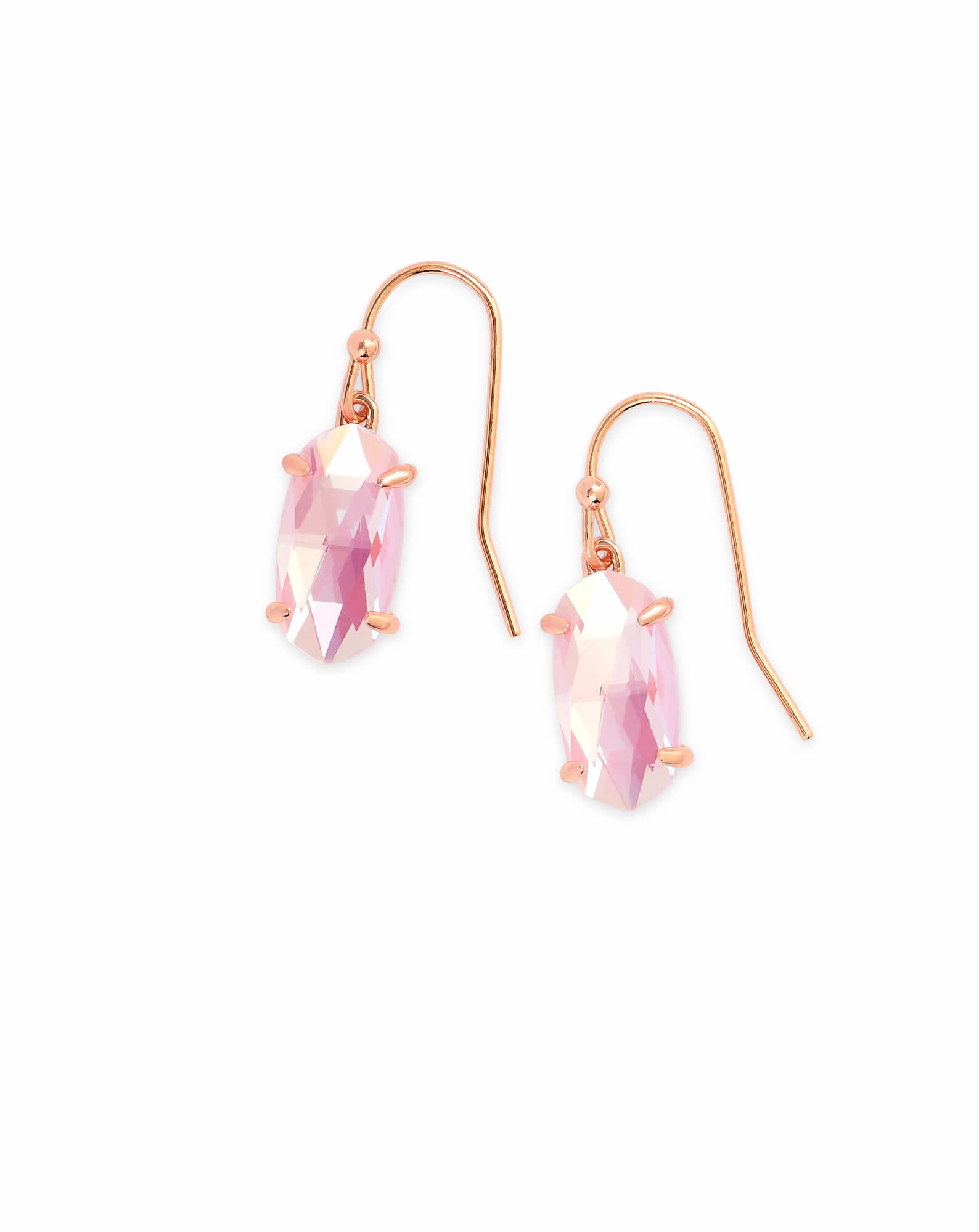 Lemmi Drop Earrings in Rose Gold