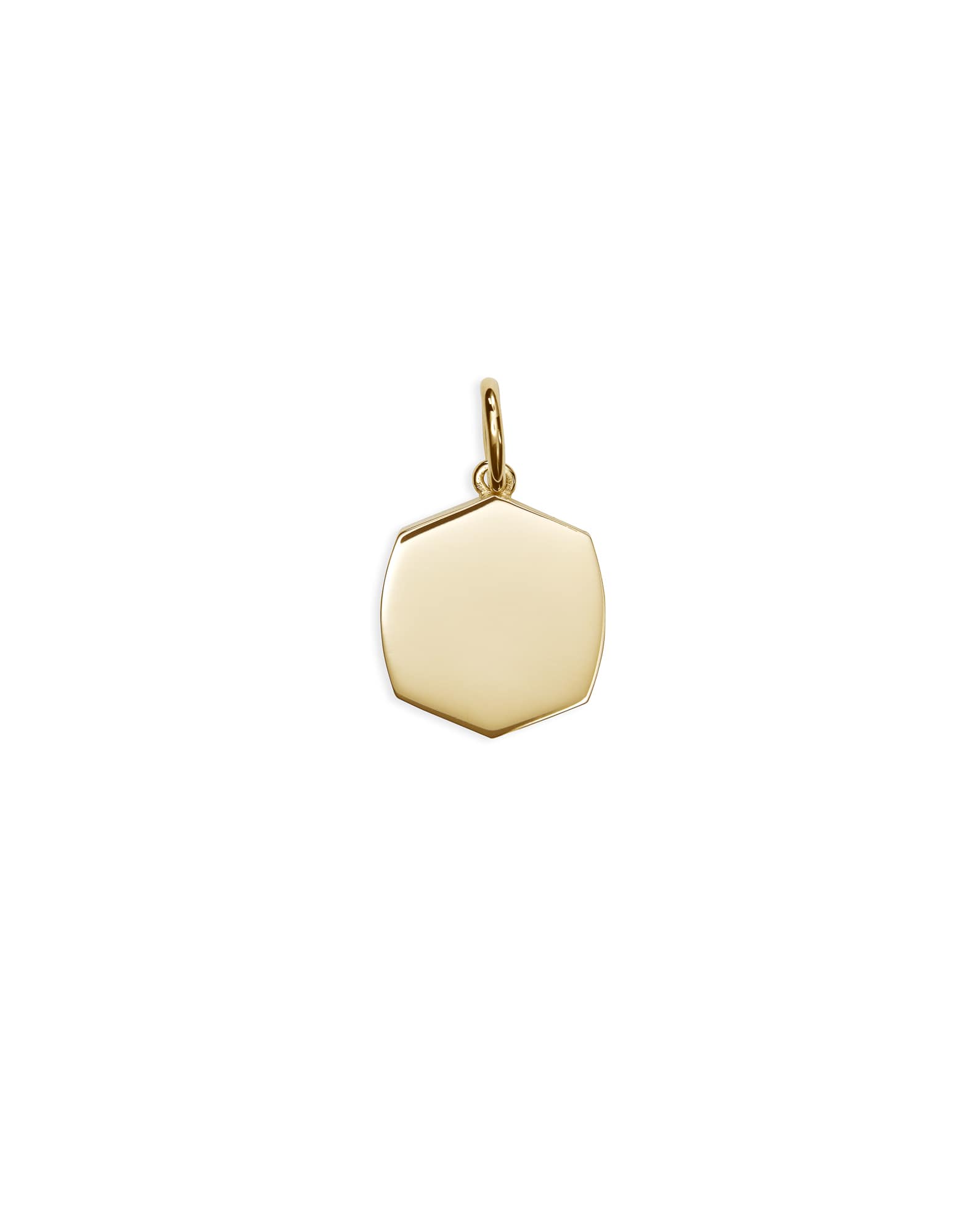Davis Small Charm in 18k Gold Vermeil