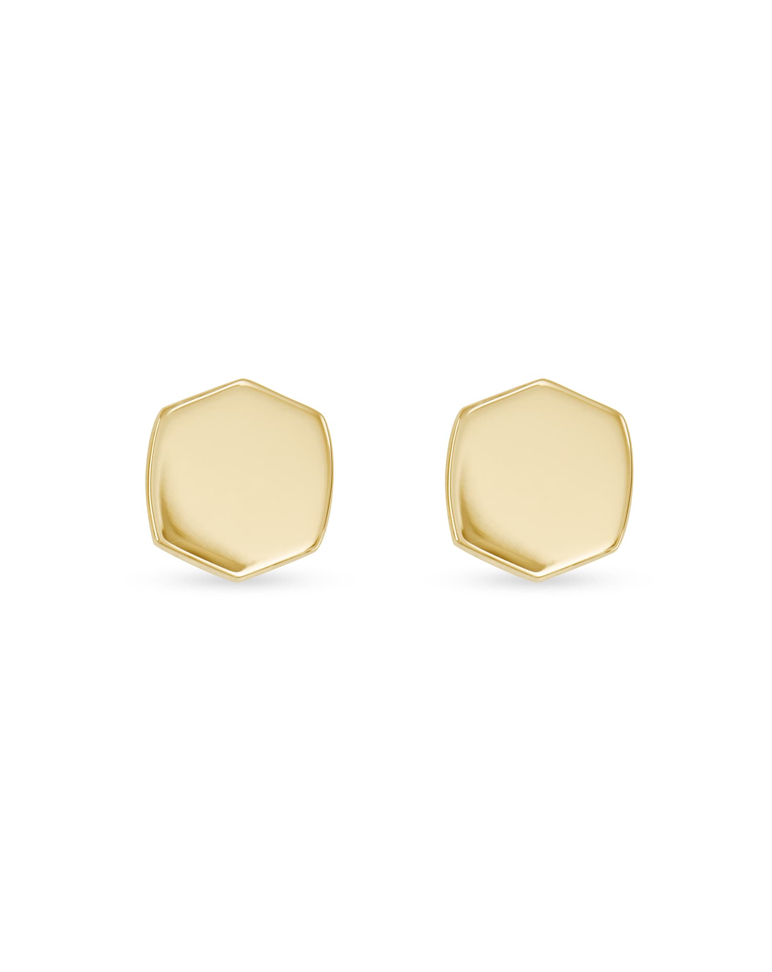 Davis Stud Earrings in 18k Gold Vermeil