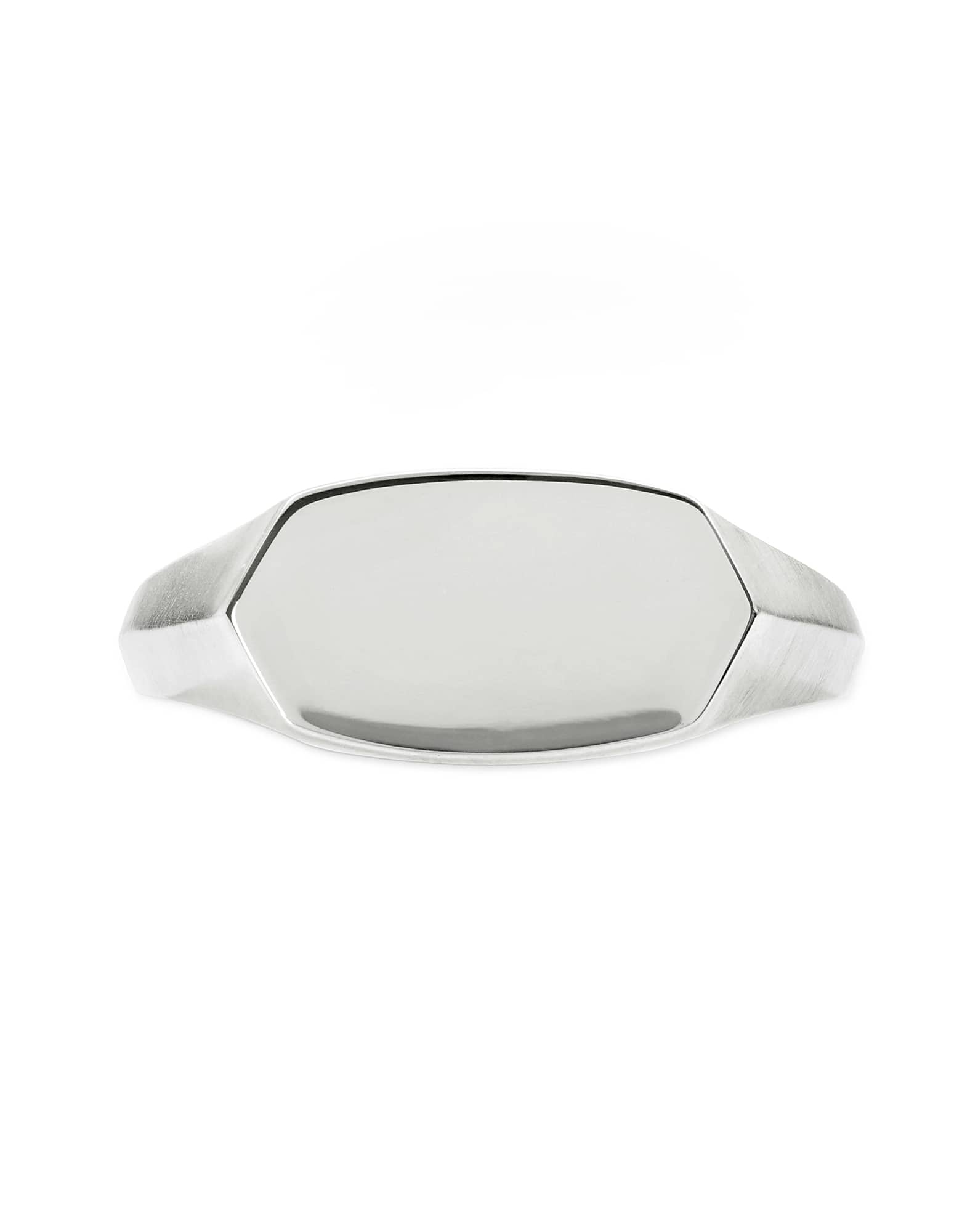 Elisa Signet Ring in Sterling Silver