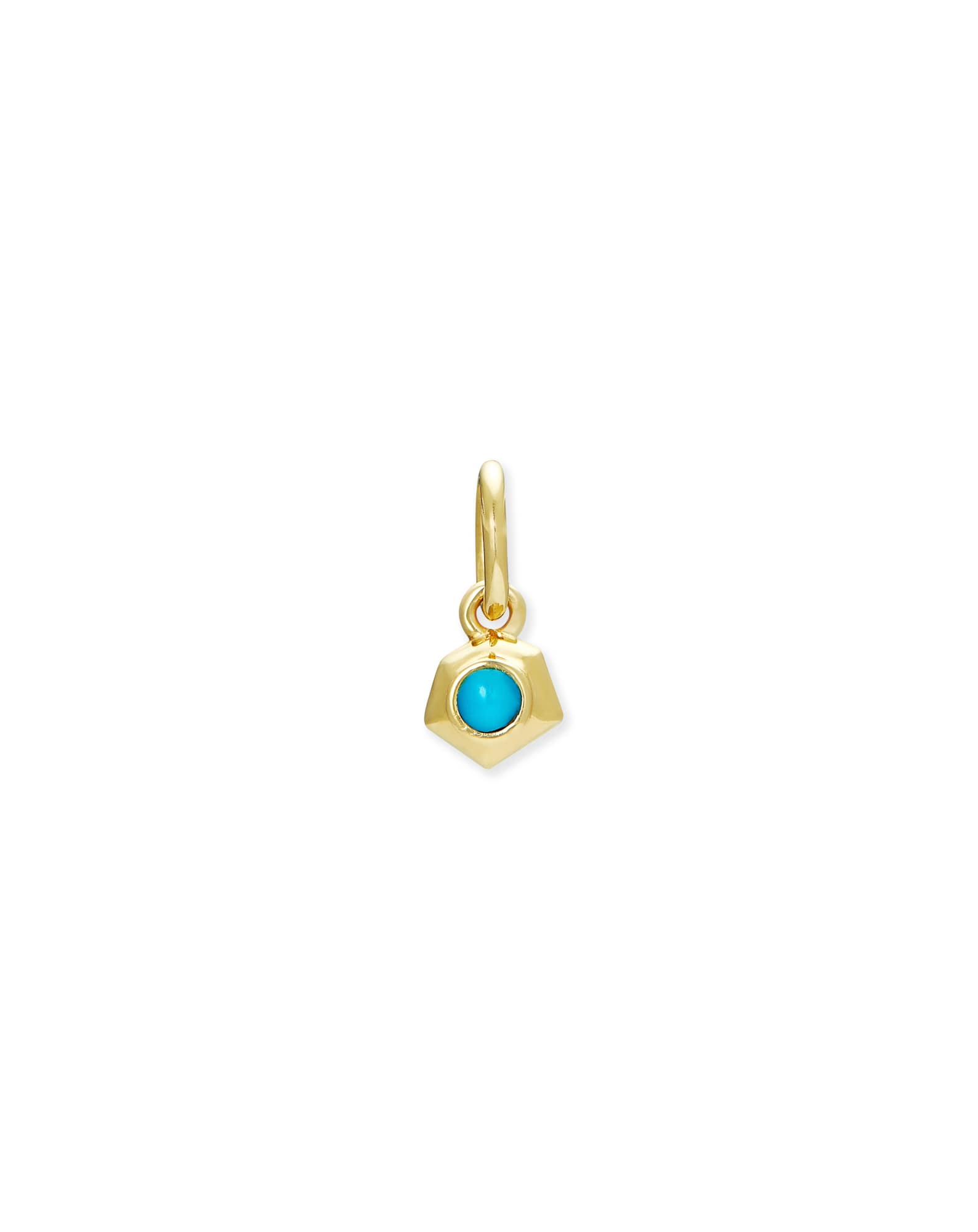 Blaire 18k Gold Vermeil Charm in Turquoise