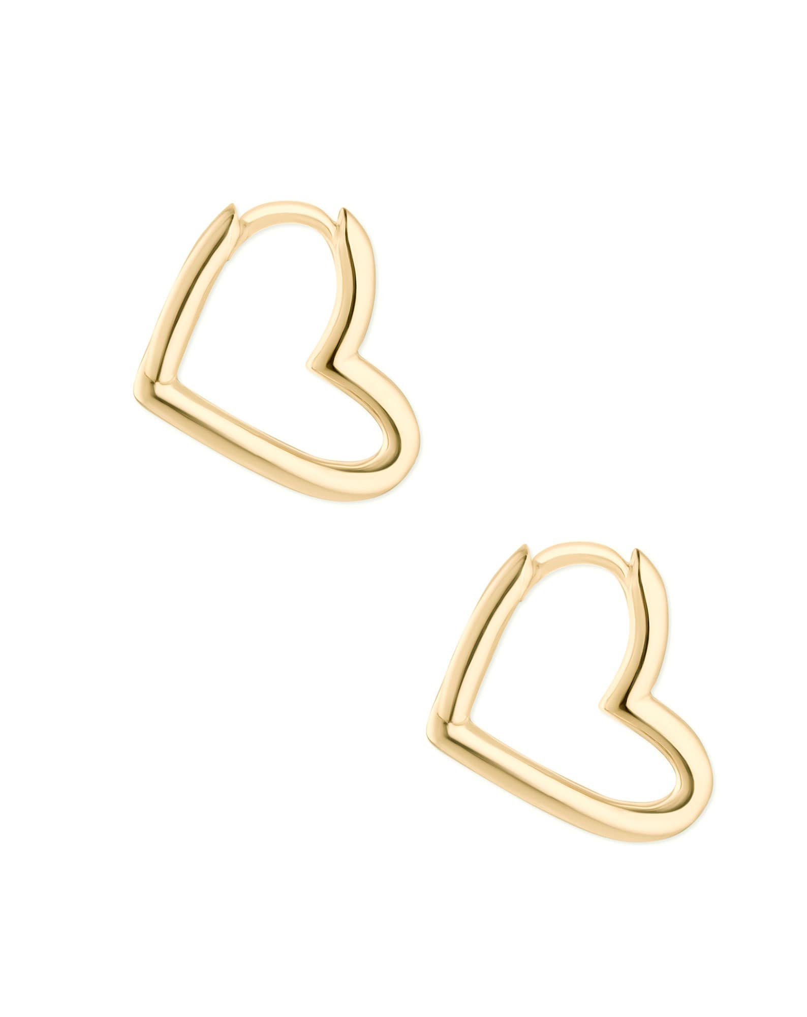 Ari Open Heart Hoop Earrings