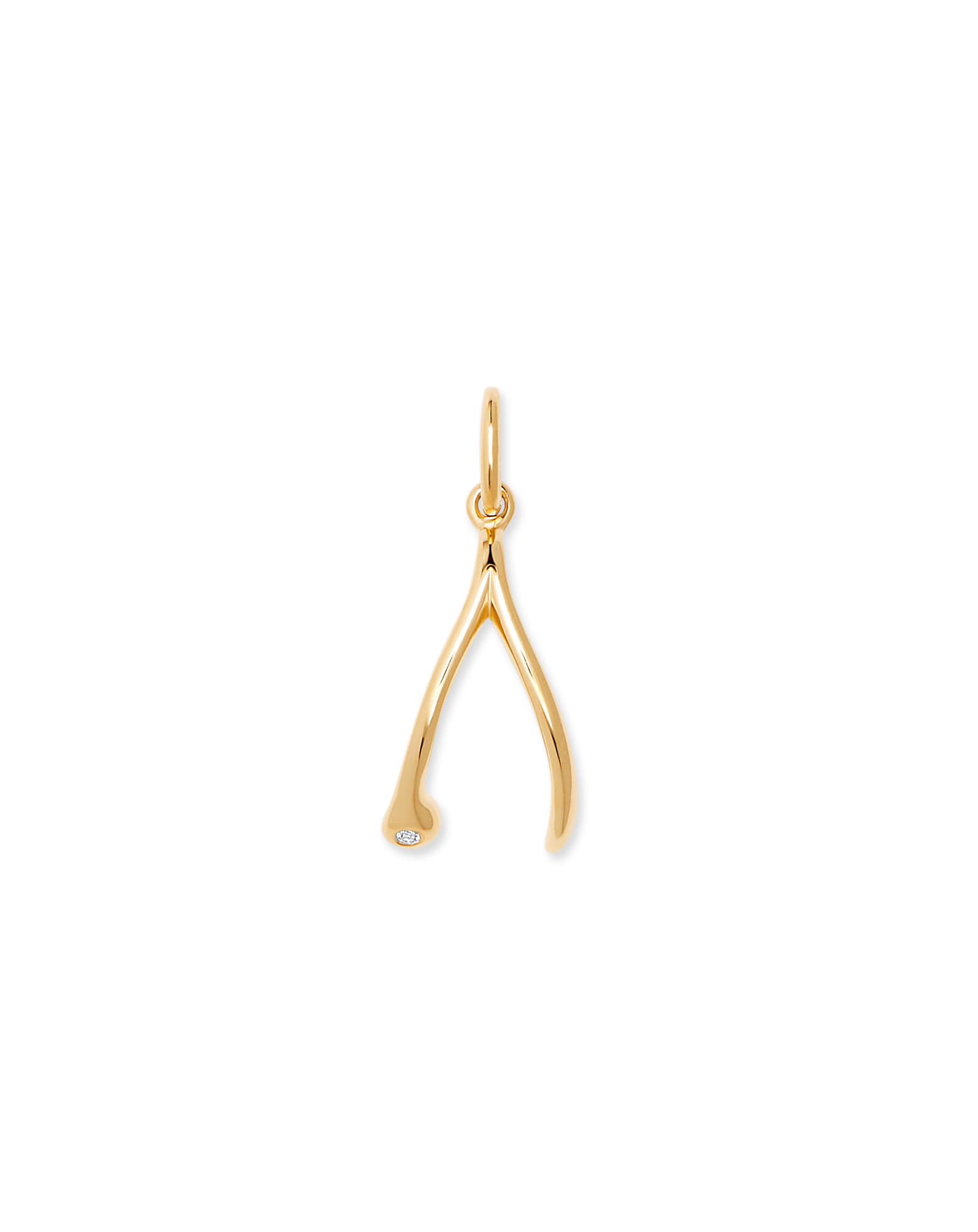 Wishbone Charm