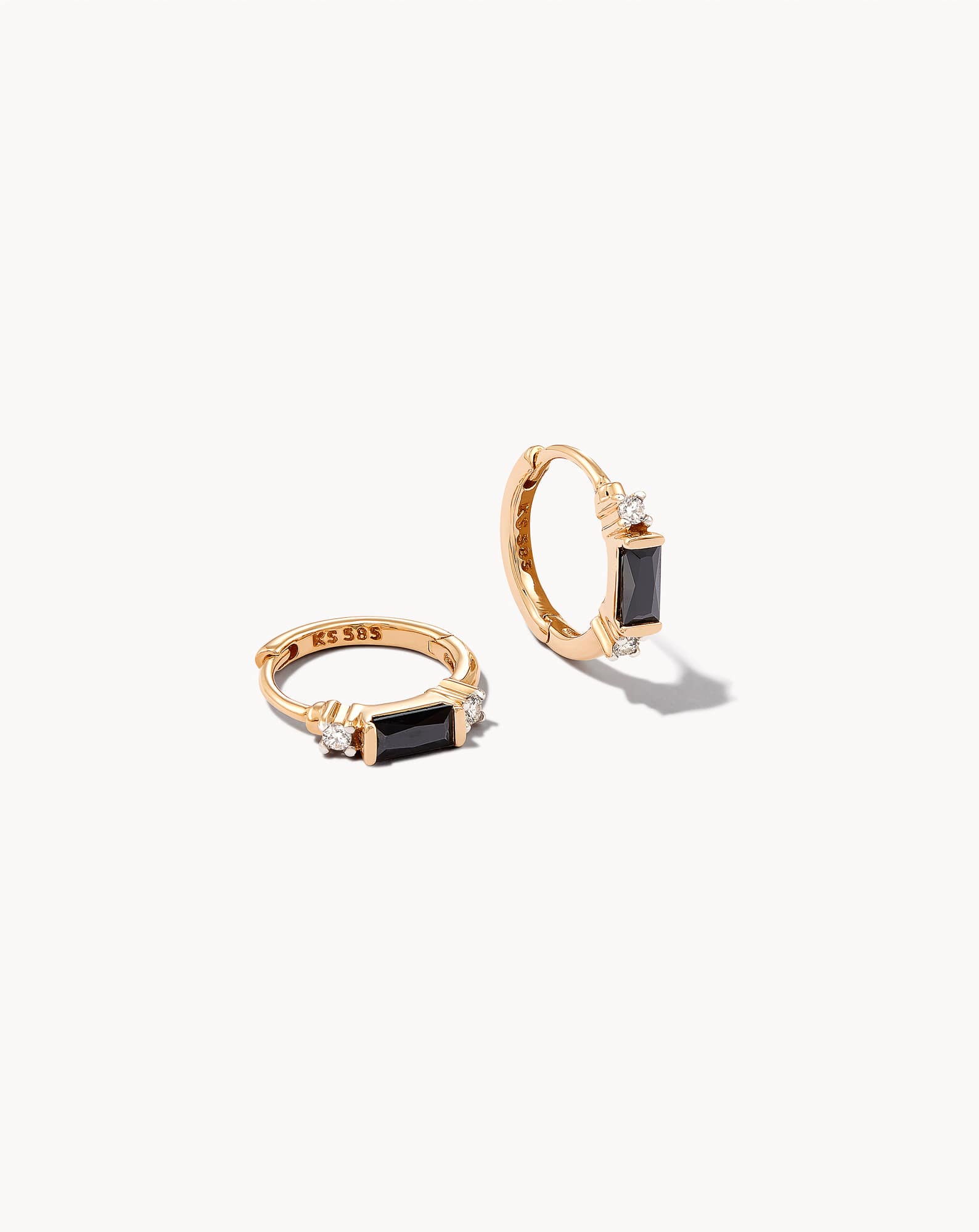 Maria Huggie Earrings