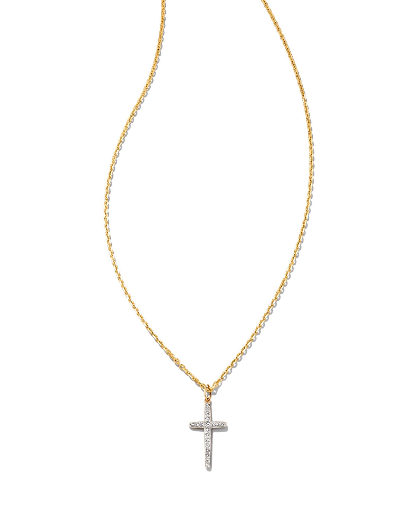 Medium Cross Pendant Necklace